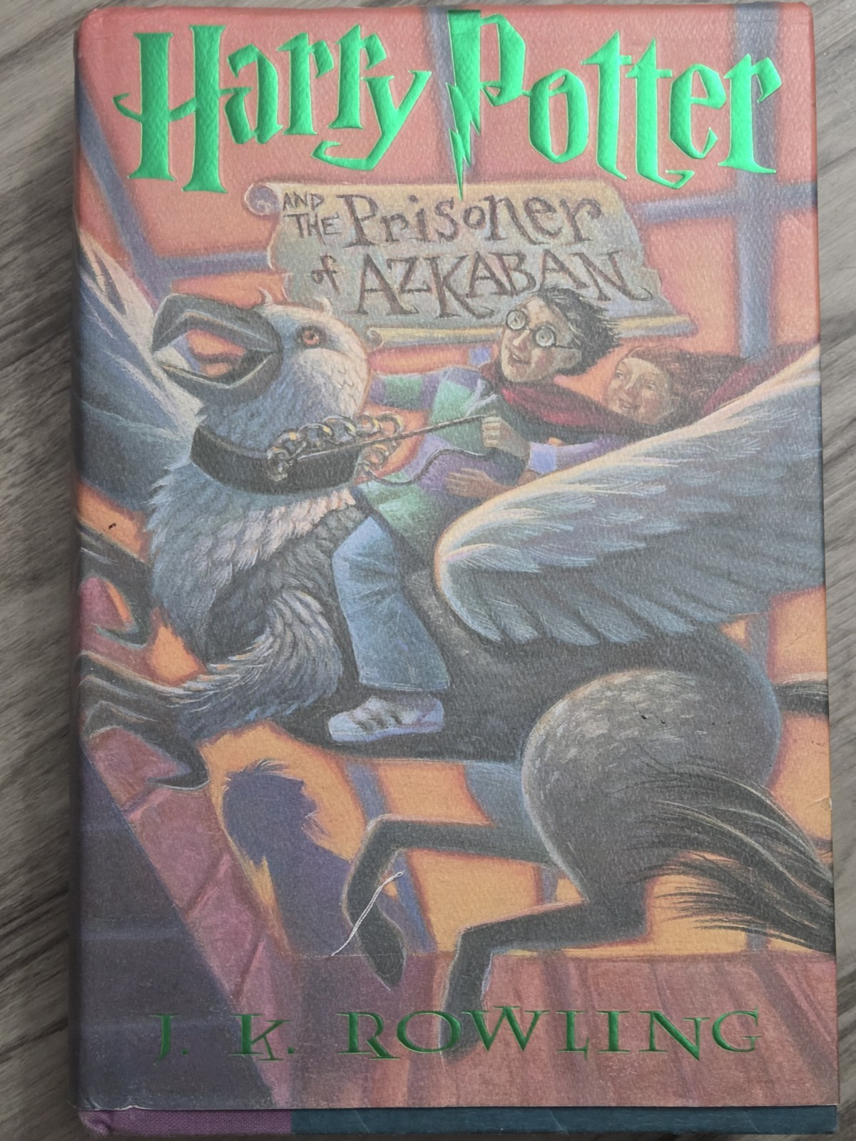 Harry Potter and the Prisoner of Azkaban by J.K Rowling, 1st Edition