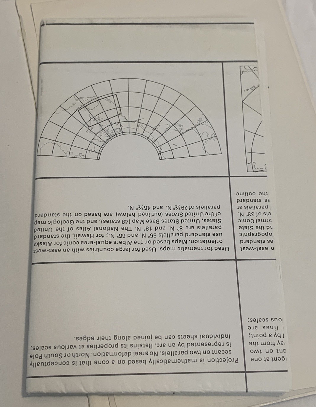Map Projections Used by the U.S. Geological Survey/Bulletin No. 1532 w/map