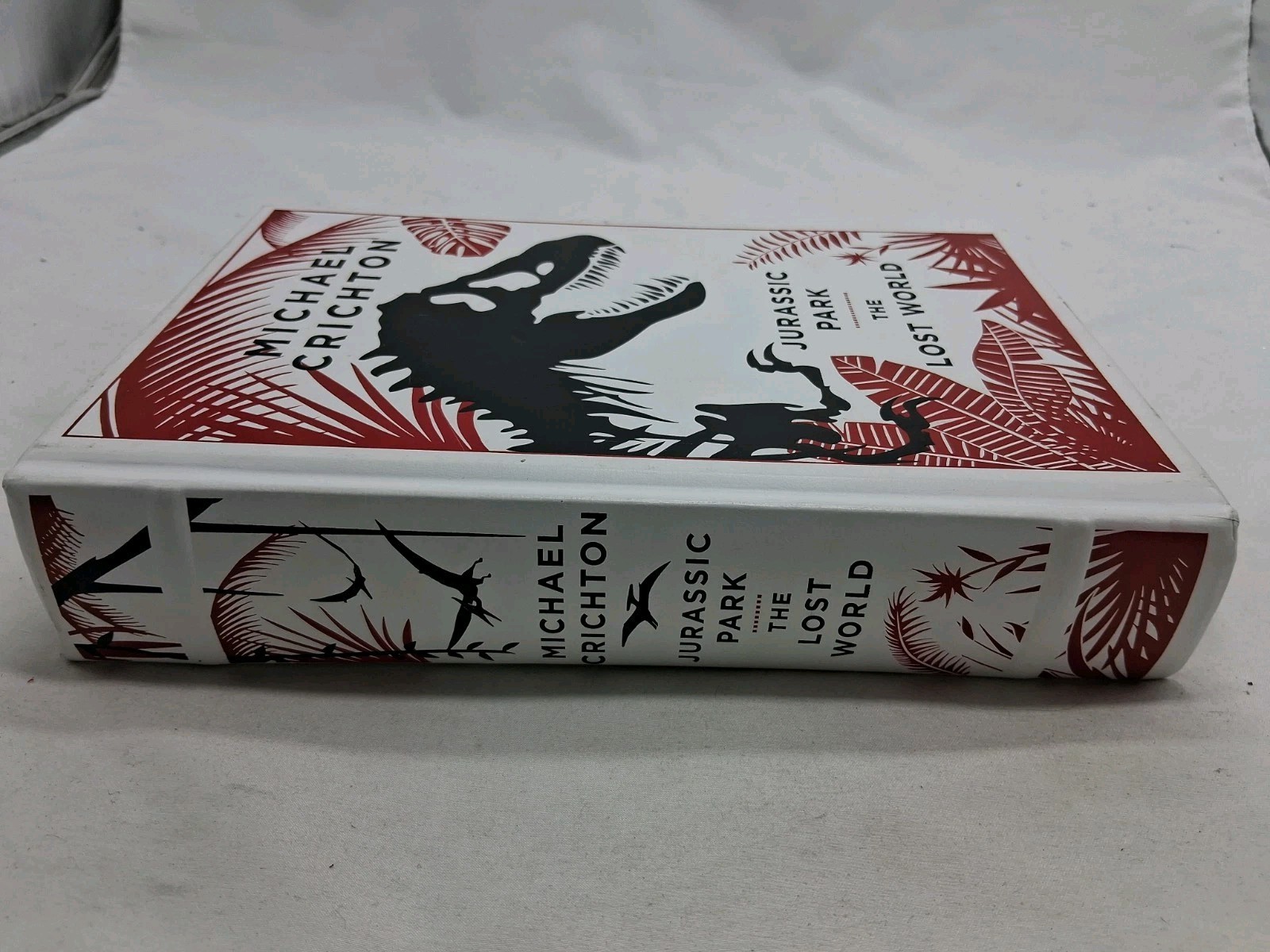 Jurassic Park & The Lost World – Hardcover Leather Bound (Barnes and Noble)