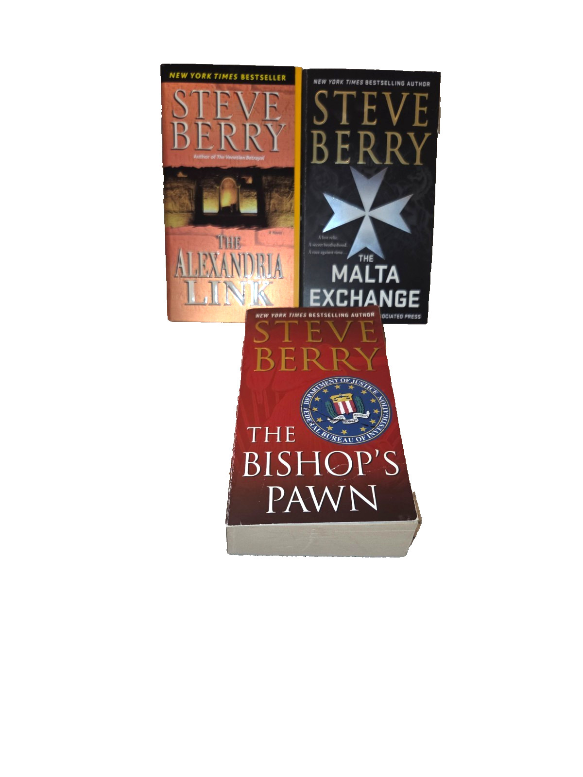 Steve Berry Bundle (Pocketbook) 3 Different Pocketbooks, see inside