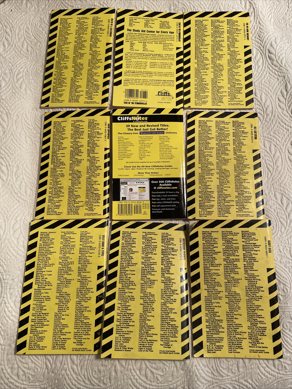 CliffsNotes – Select from several titles – volume discount – Atlas Shrugged &