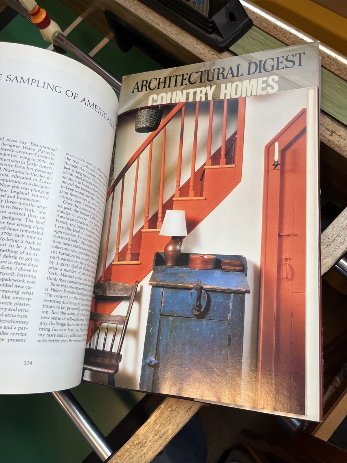 Four Vintage 1980S Architectural Digest Hardcover Books With D:Jacket Excellent