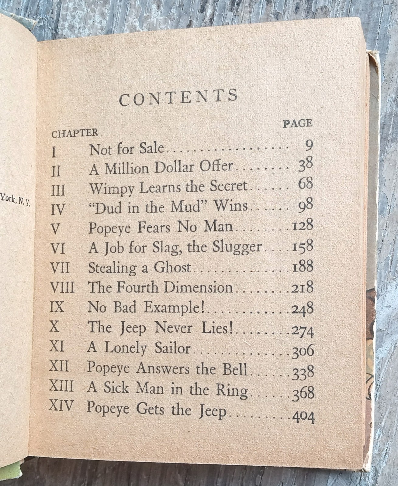 Popeye And The Jeep ~1937 Vintage Small HC~ E. C. Segar 30s Whitman Comic Illust