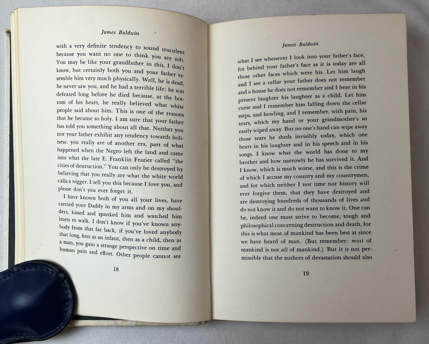 The Fire Next Time by James Baldwin 1963 The Dial Press HC No DJ