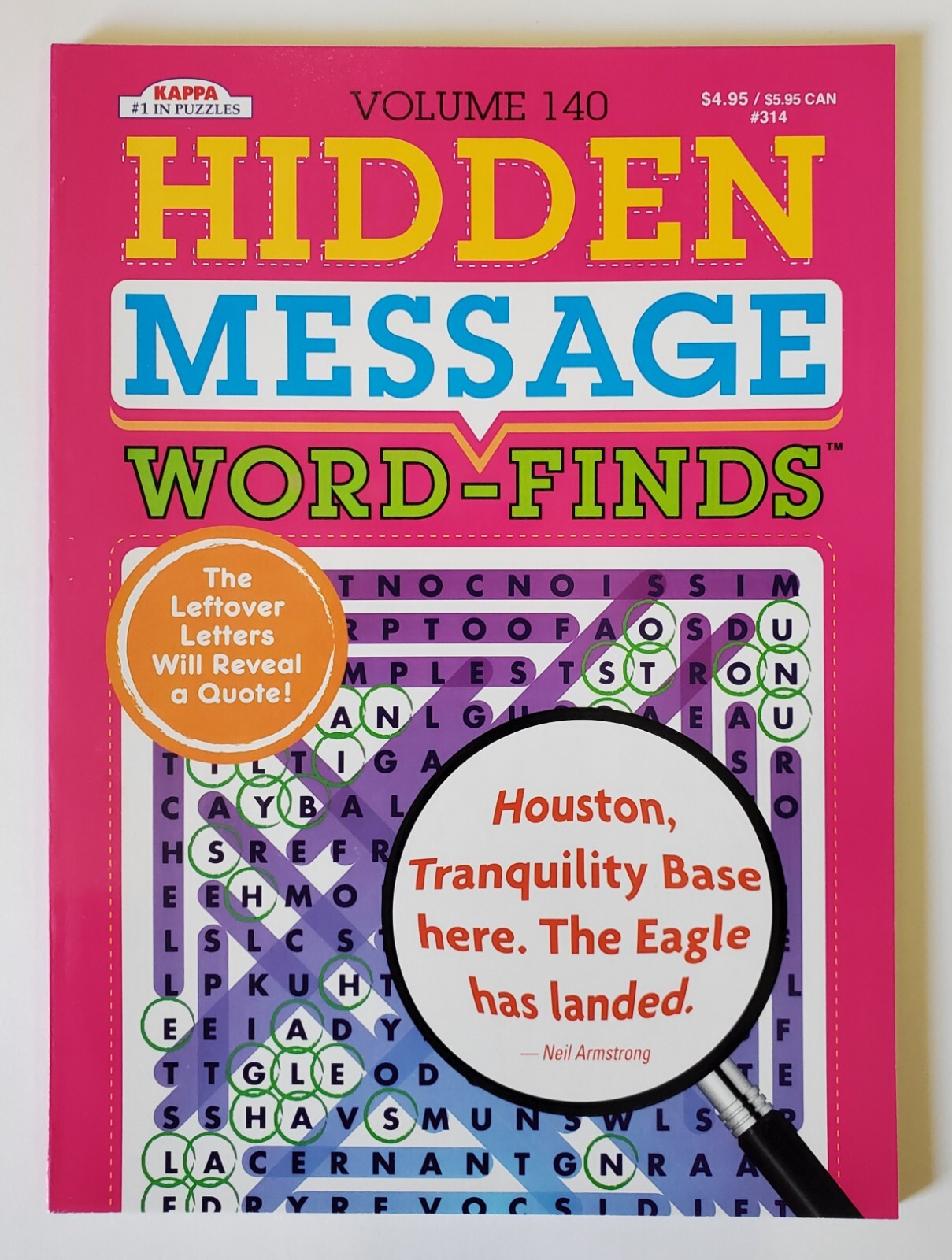 Hidden Message Word-Finds Puzzle Books Kappa Games,Search,Hunt~Pick up to 15Vols