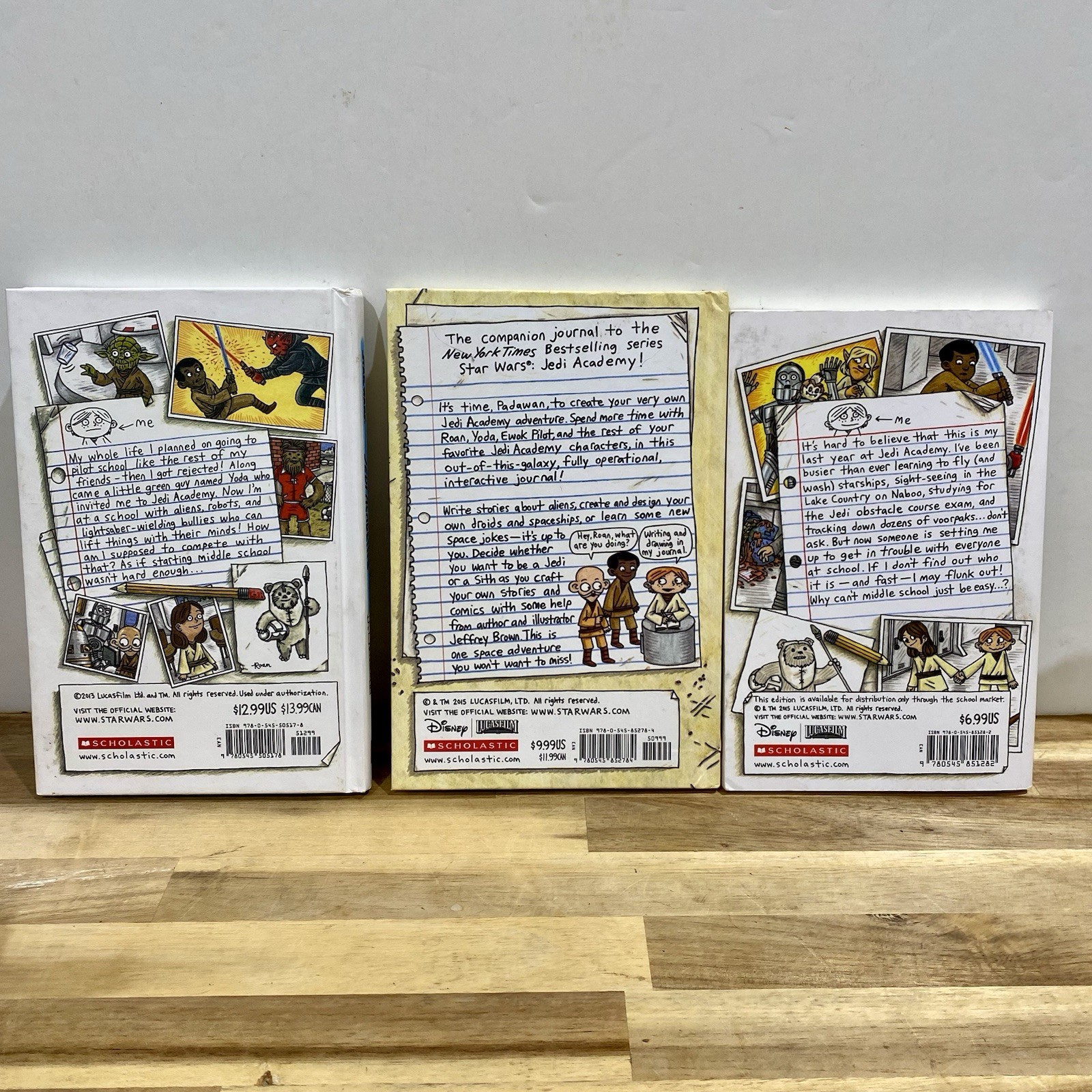 Start Wars Jedi Academy 3 Book Set