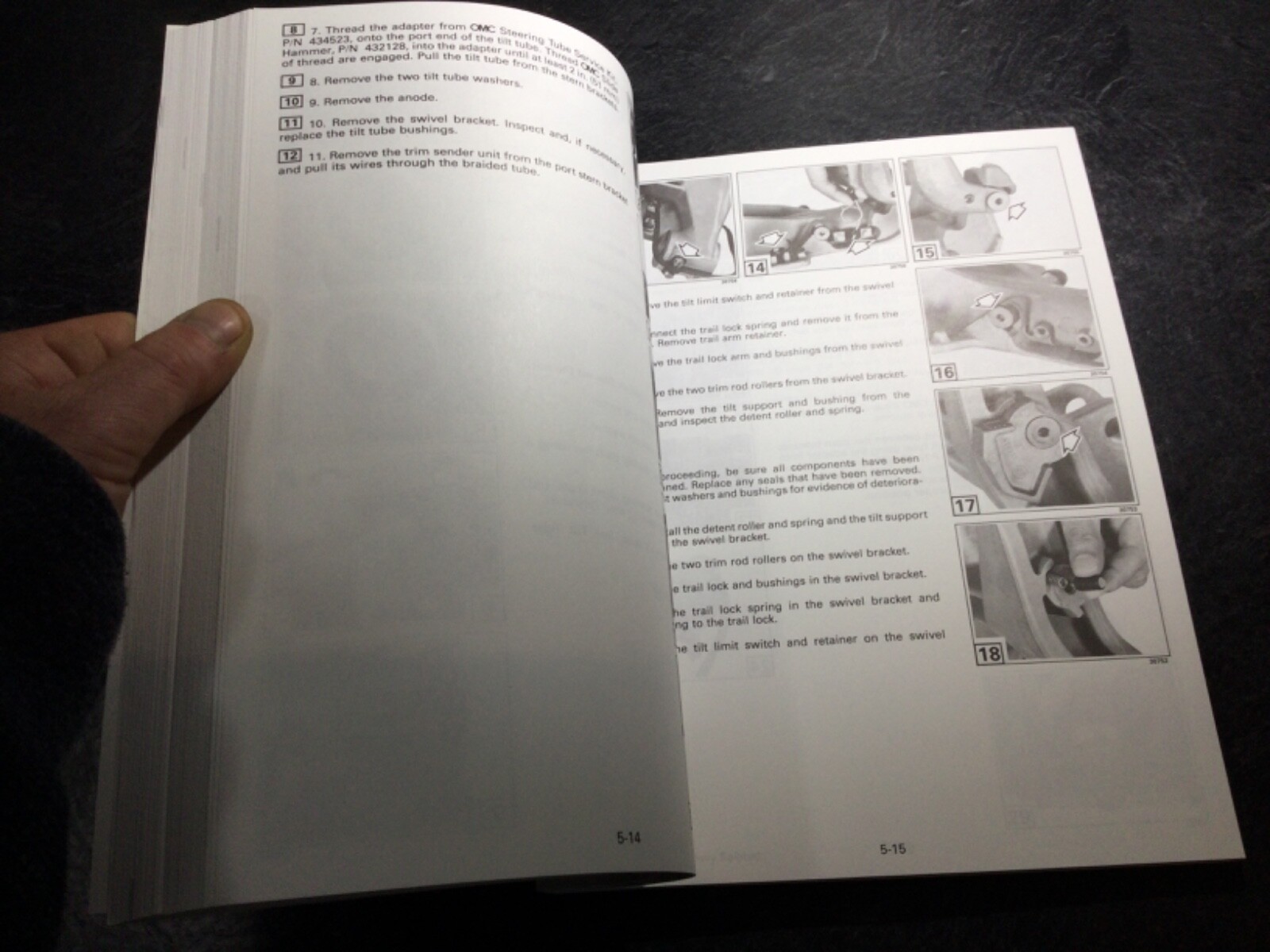 1997 Johnson & Evinrude “EU” 50, 60, 65 70 HP 3-Cylinder Outboard Service Manual