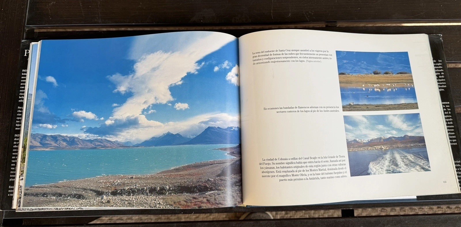 Spanish Version Patagonia Book Axel Bos, Rivademar Hardcover VGUC 2001