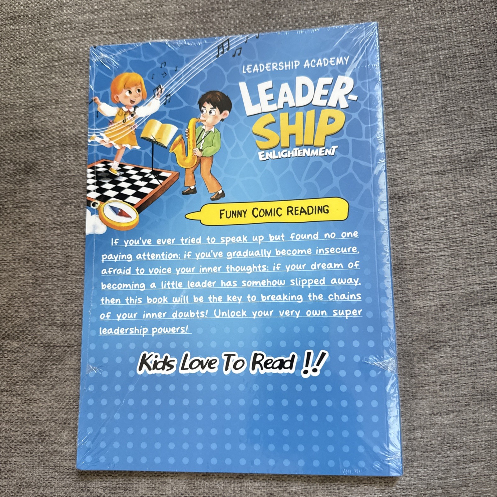 LEADER SHIP ENLIGHTENMENT Comic Book Kids Communication Leadership English New