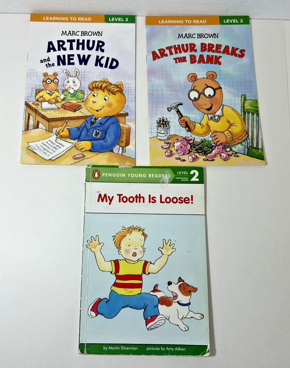 Level 2 Boys Readers Step Into Reading, I Can Read, Learning to Read Lot of 10