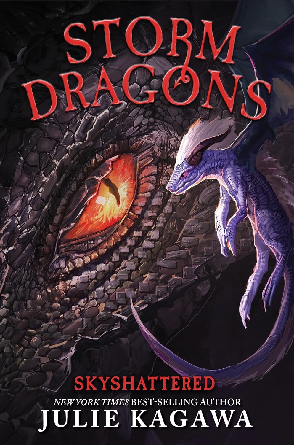 Skyshattered: (Storm Dragons # 3) Hardcover by Kagawa, Julie