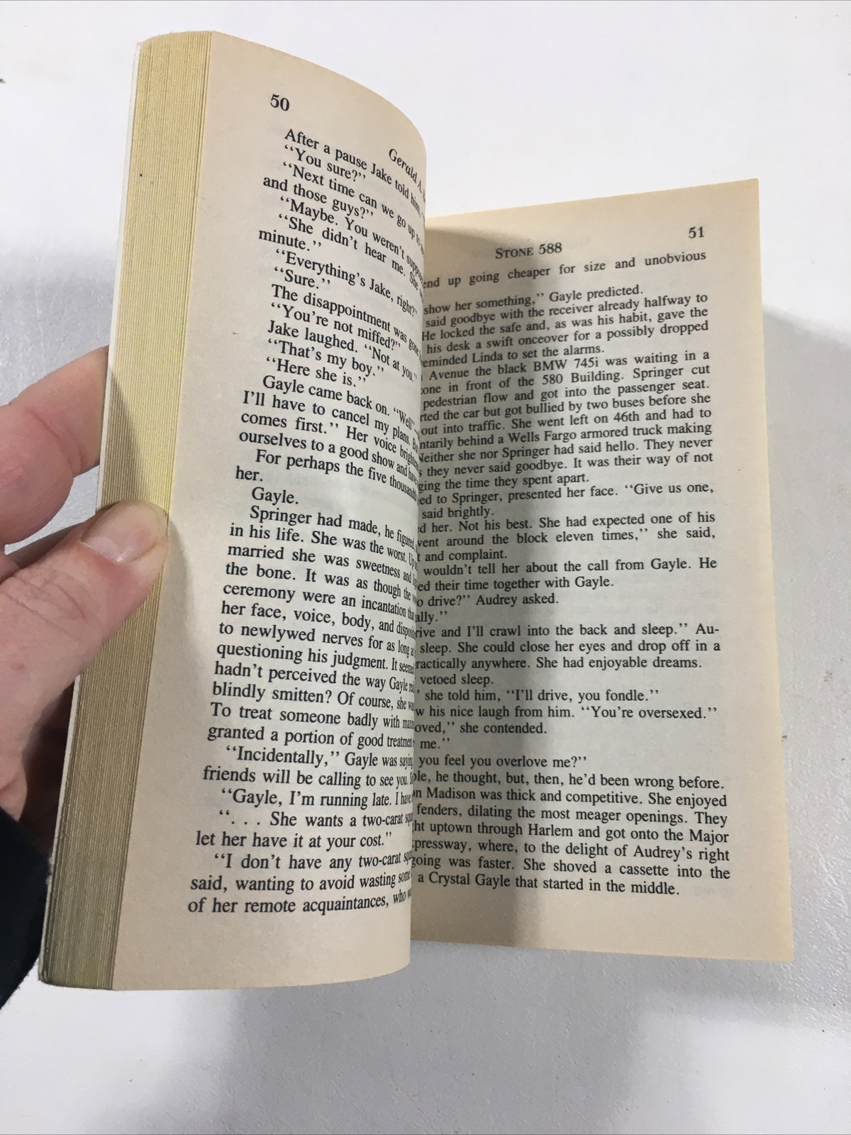 Stone 588 – Gerald A. Browne (1987, Paperback)