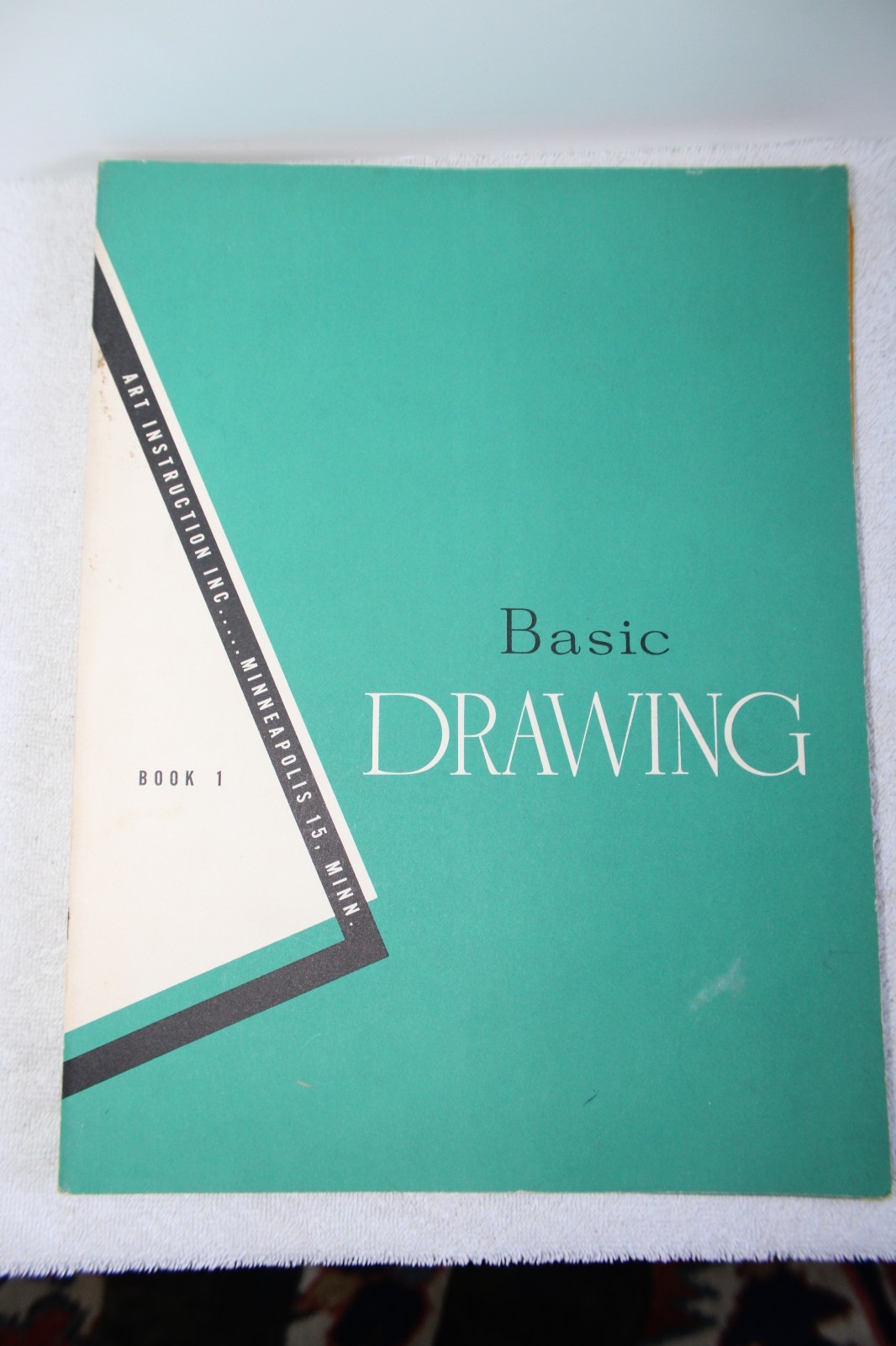 1950s Vintage Art Instruction Inc. Course Books Lot & The Technique of Hy Rubin