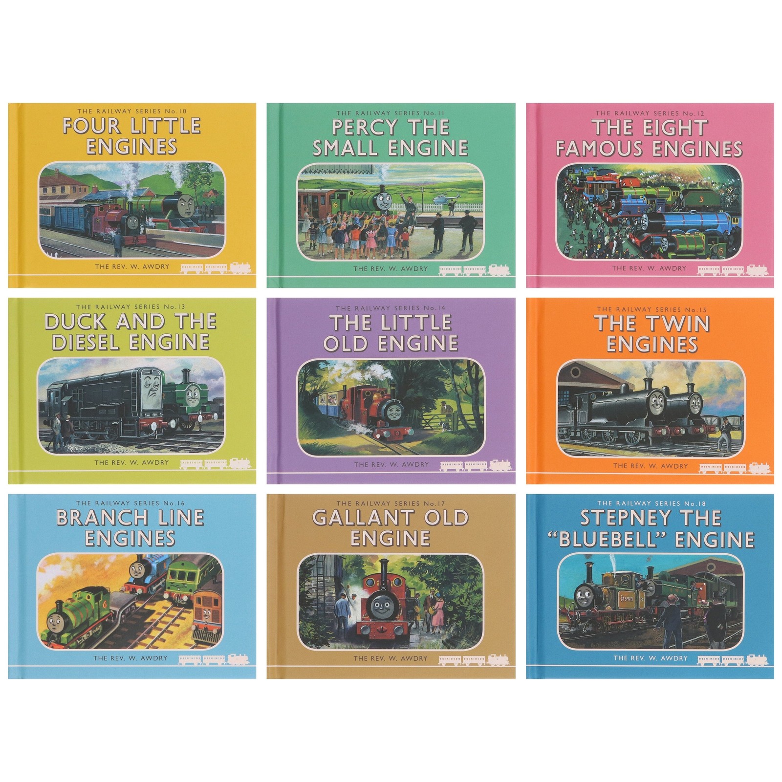 Thomas the Tank Engine: The Railway Series by Rev. W. Awdry 26 Books – Ages 5+