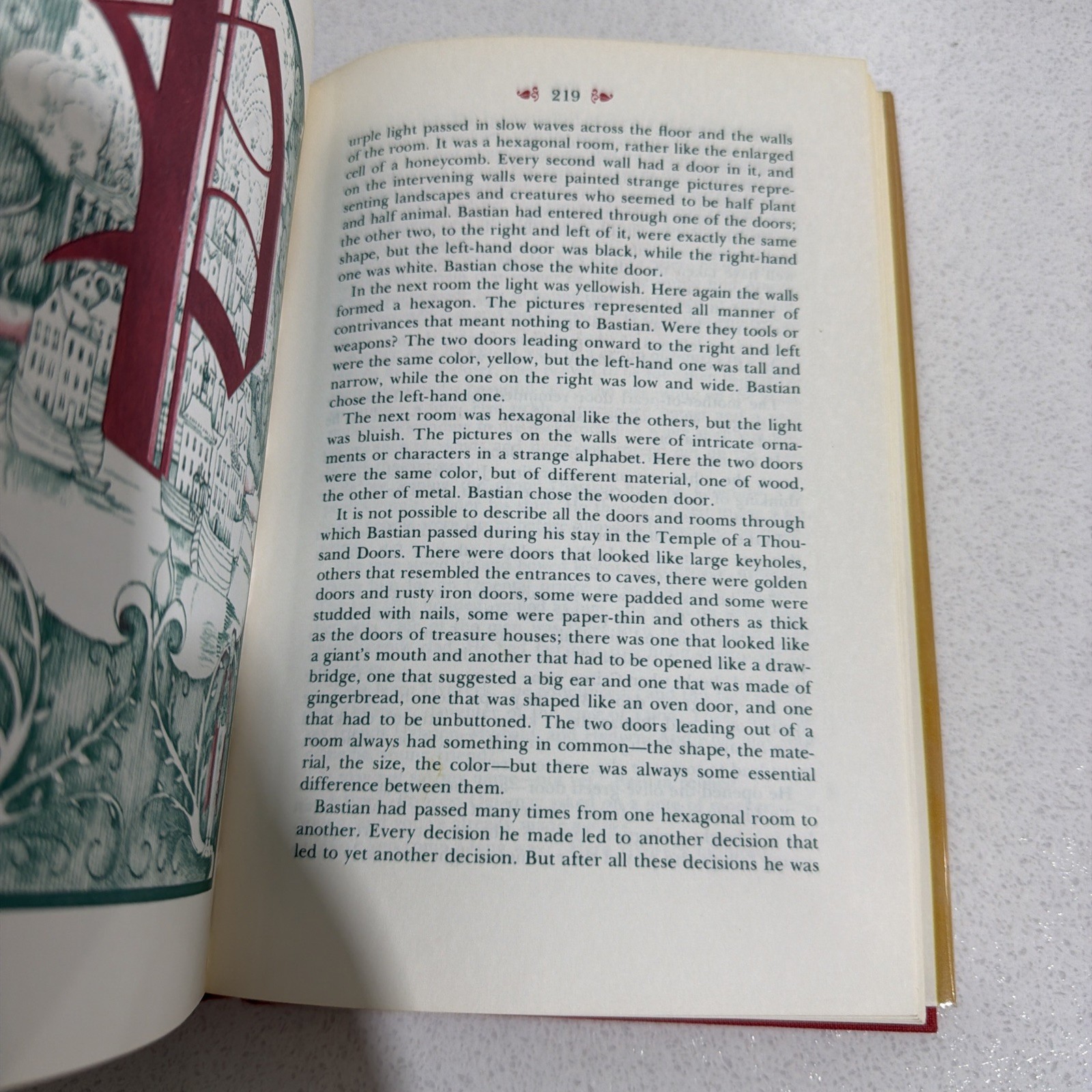 The Neverending Story Michael Ende 1983 1st Edition 3rd Printing Doubleday HC DJ