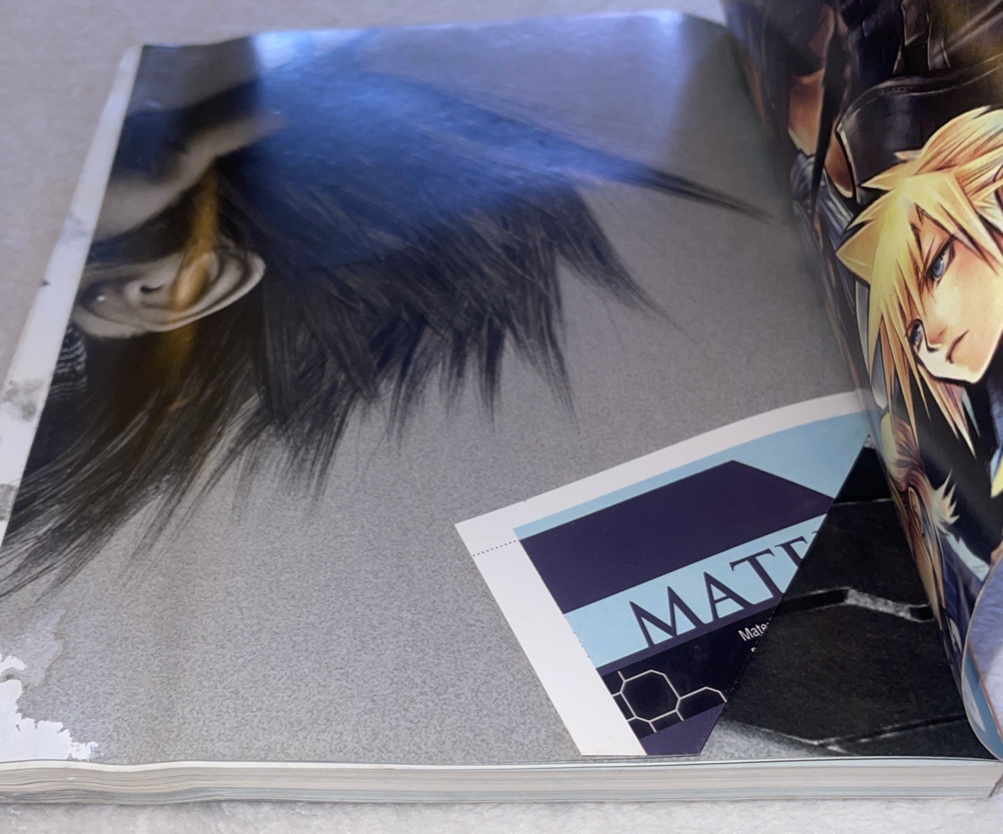 Crisis Core Final Fantasy VII BradyGames Strategy Guide COMPLETE w/ Error Poster