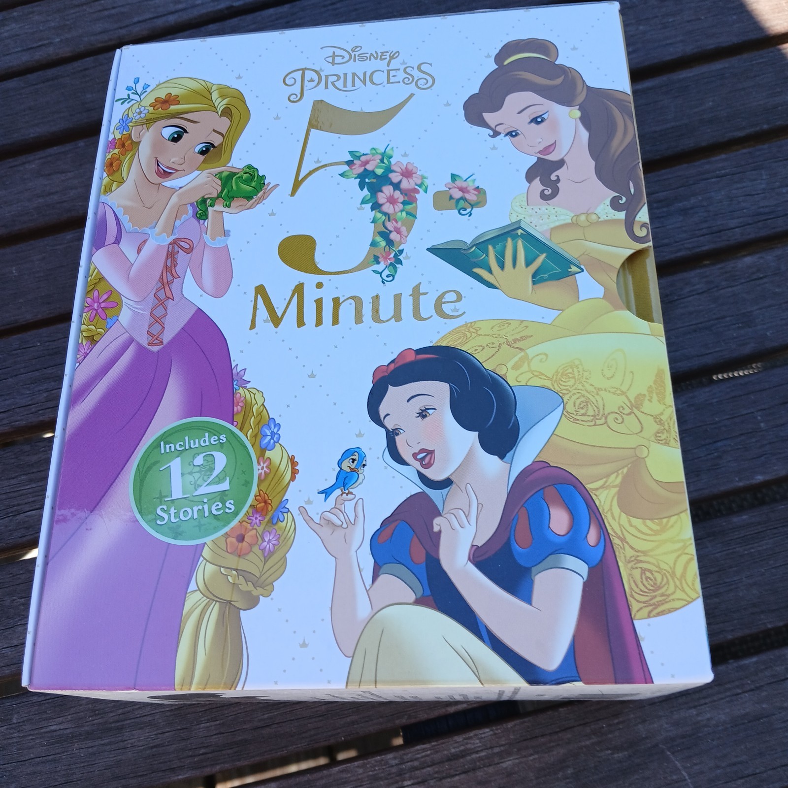 Disney Princess 5 Minute Stories Hardcover Box Set 12 Books 2018 Rapunzel Belle