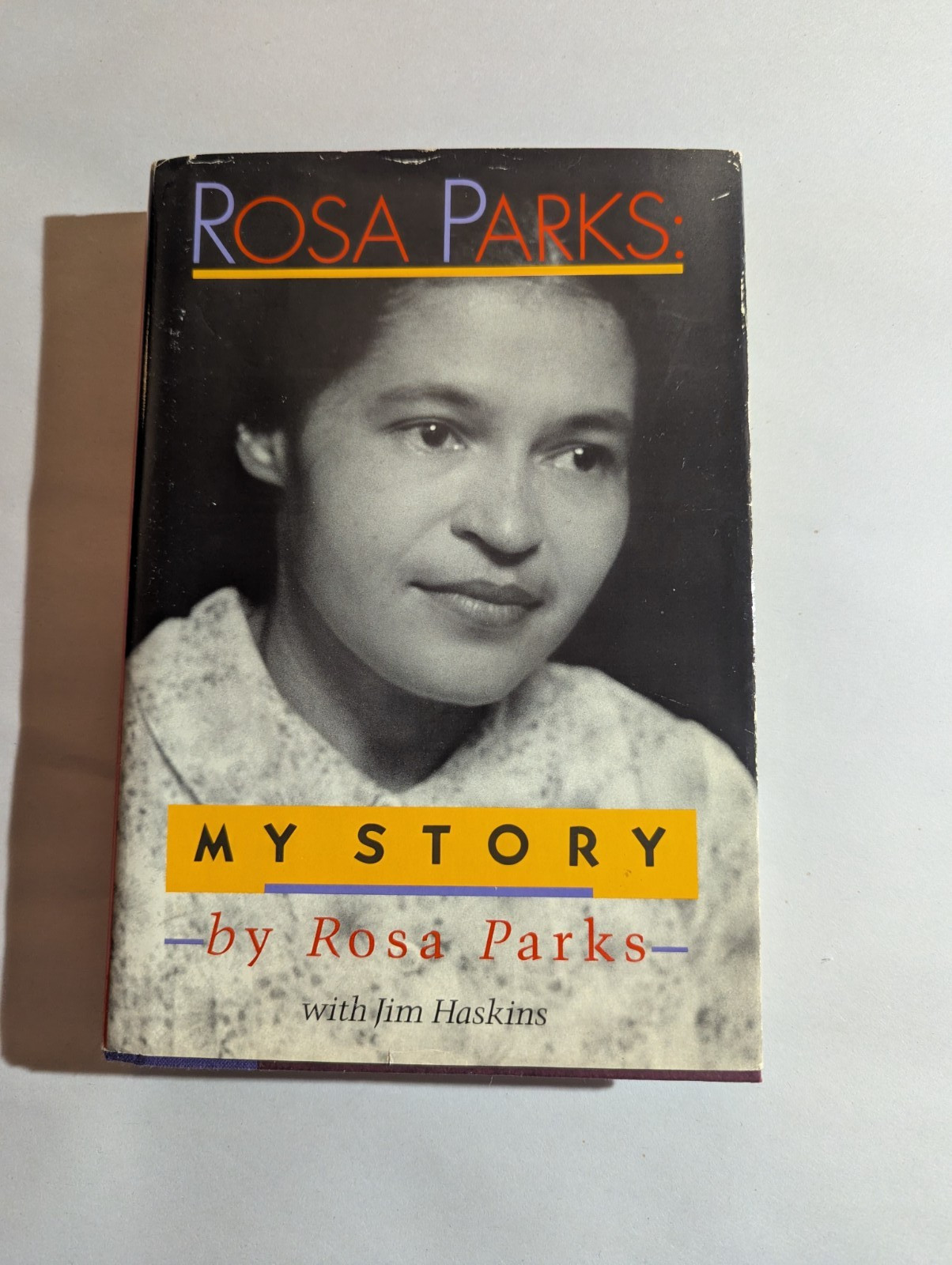 ROSA PARKS & Jim Haskins – MY STORY – HC/DJ, First Edition, First Printing, 1992