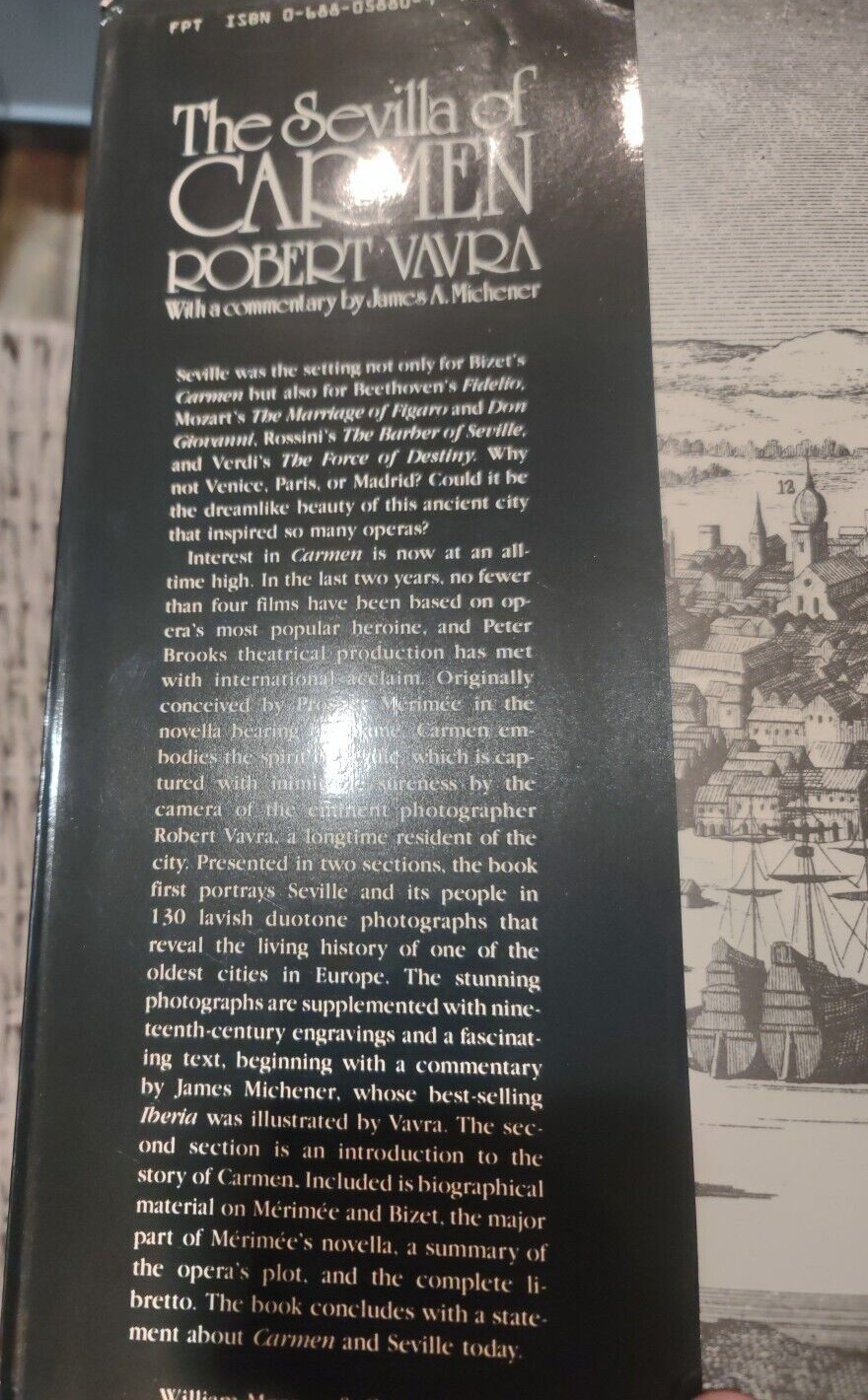 The Sevilla of Carmen by Robert Vavra SIGNED First 1st Edition LN HC 1985