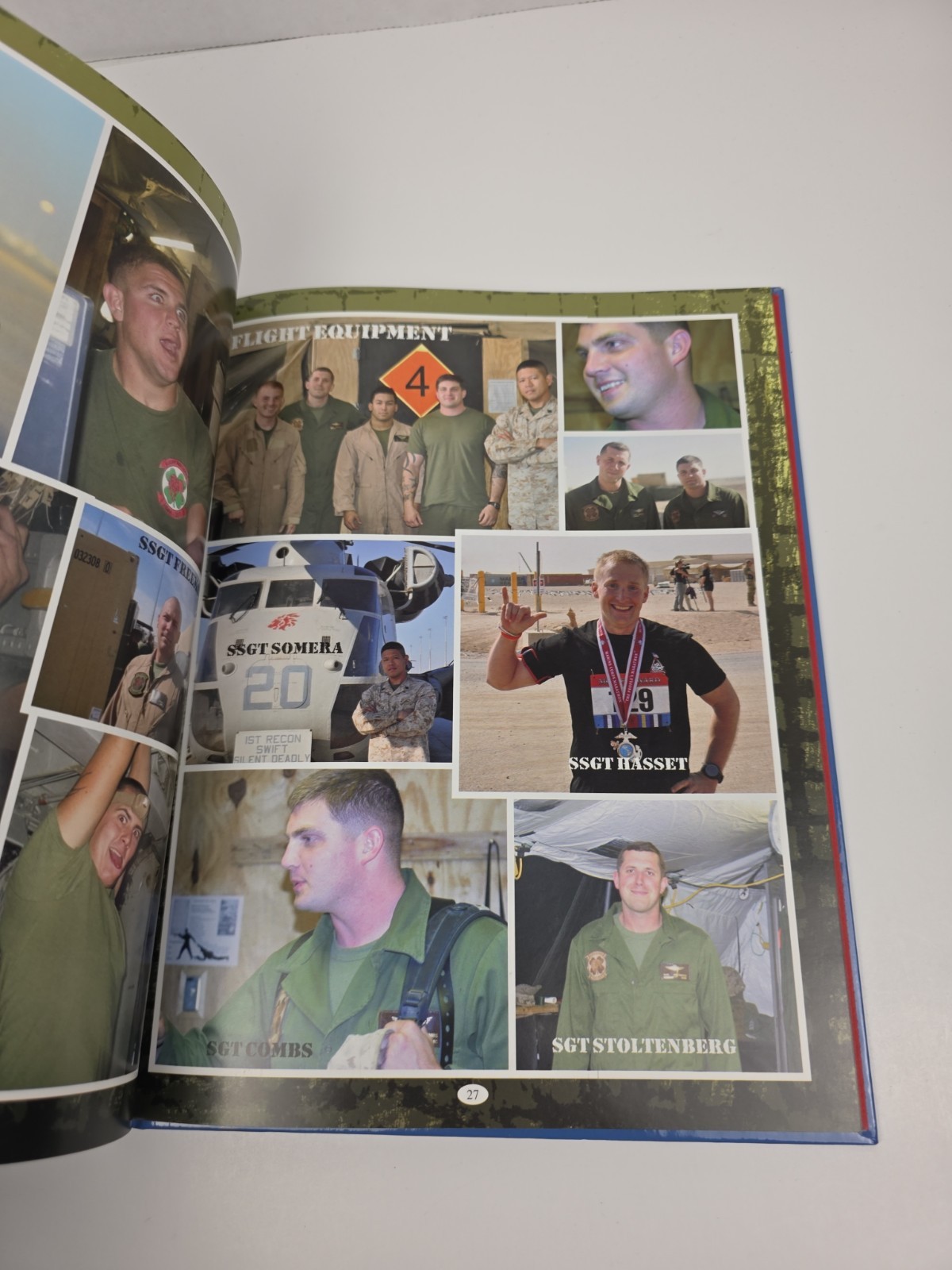 HMH-363 Lucky Red Lions Irontail OEF 11.2 Book Rare (Read Description)