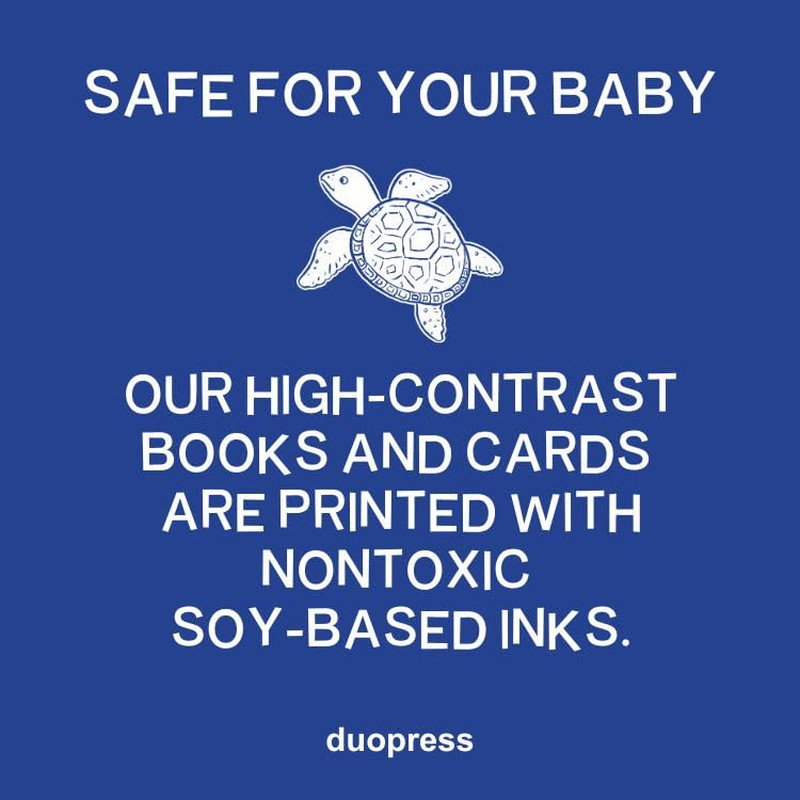 Hello, Baby Animals: A Black-and-White Board Book for Babies That Helps Visual D