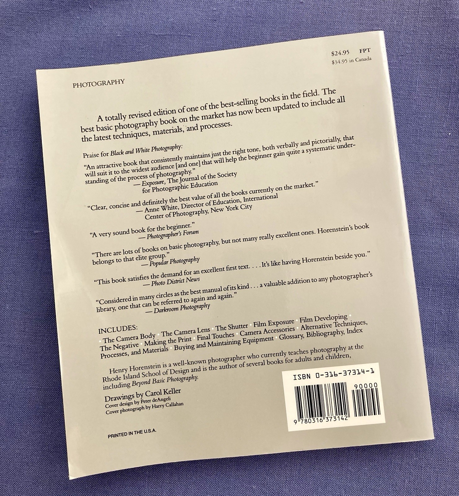 Black & White Photography: A Basic Manual 2nd Edition Revise Henry Horenstein