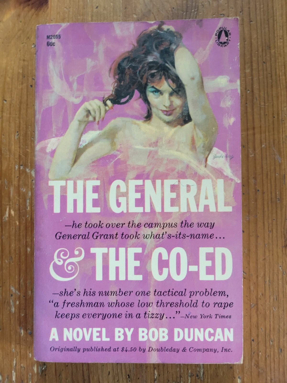 THE GENERAL AND THE CO-ED 1963 BOB DUNCAN PB