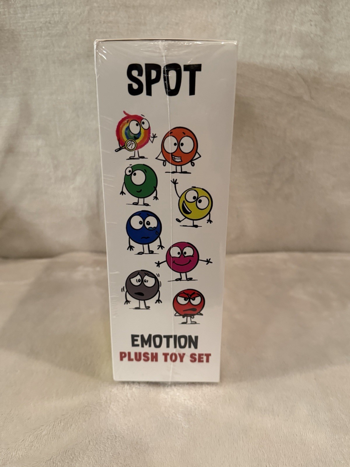 NEW A Little SPOT of Emotion 8 Plush Toys & Feelings Book Box Set & Poster