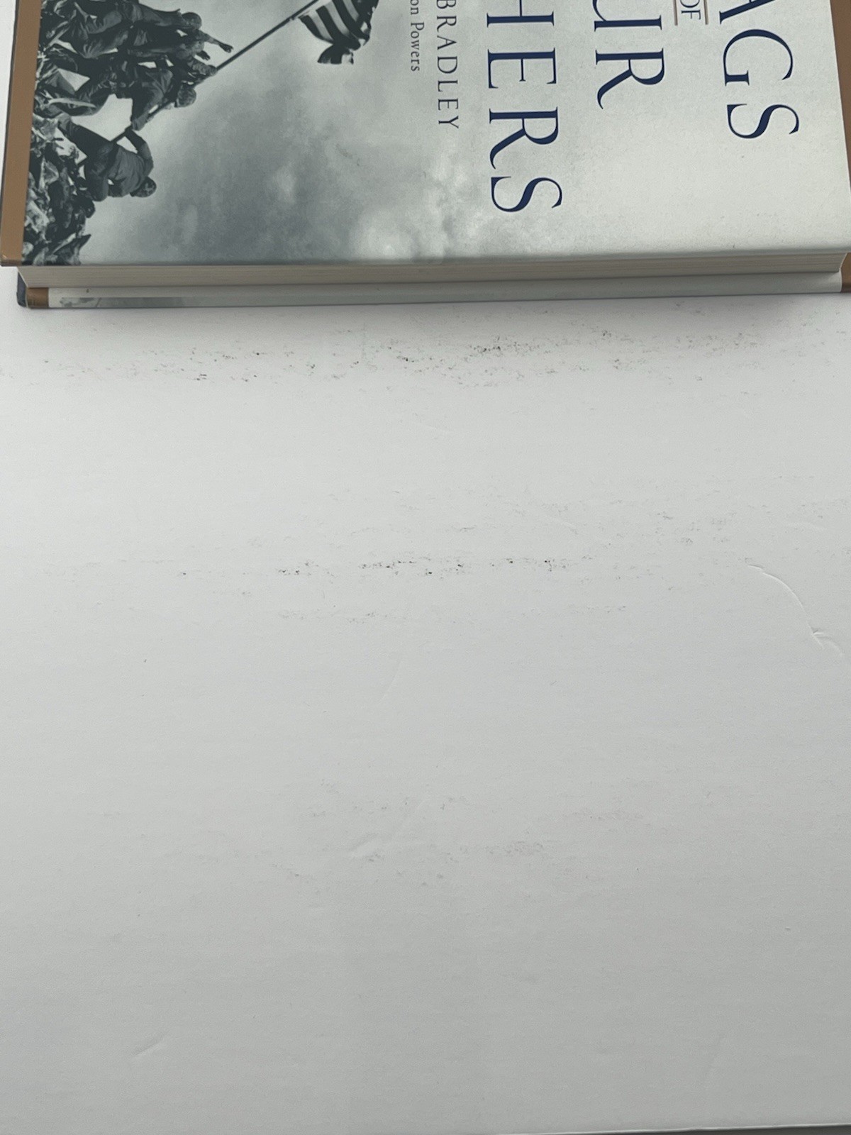 FLAGS OF OUR FATHERS BY JAMES BRADLEY, SIGNED, 1st Edition 2000