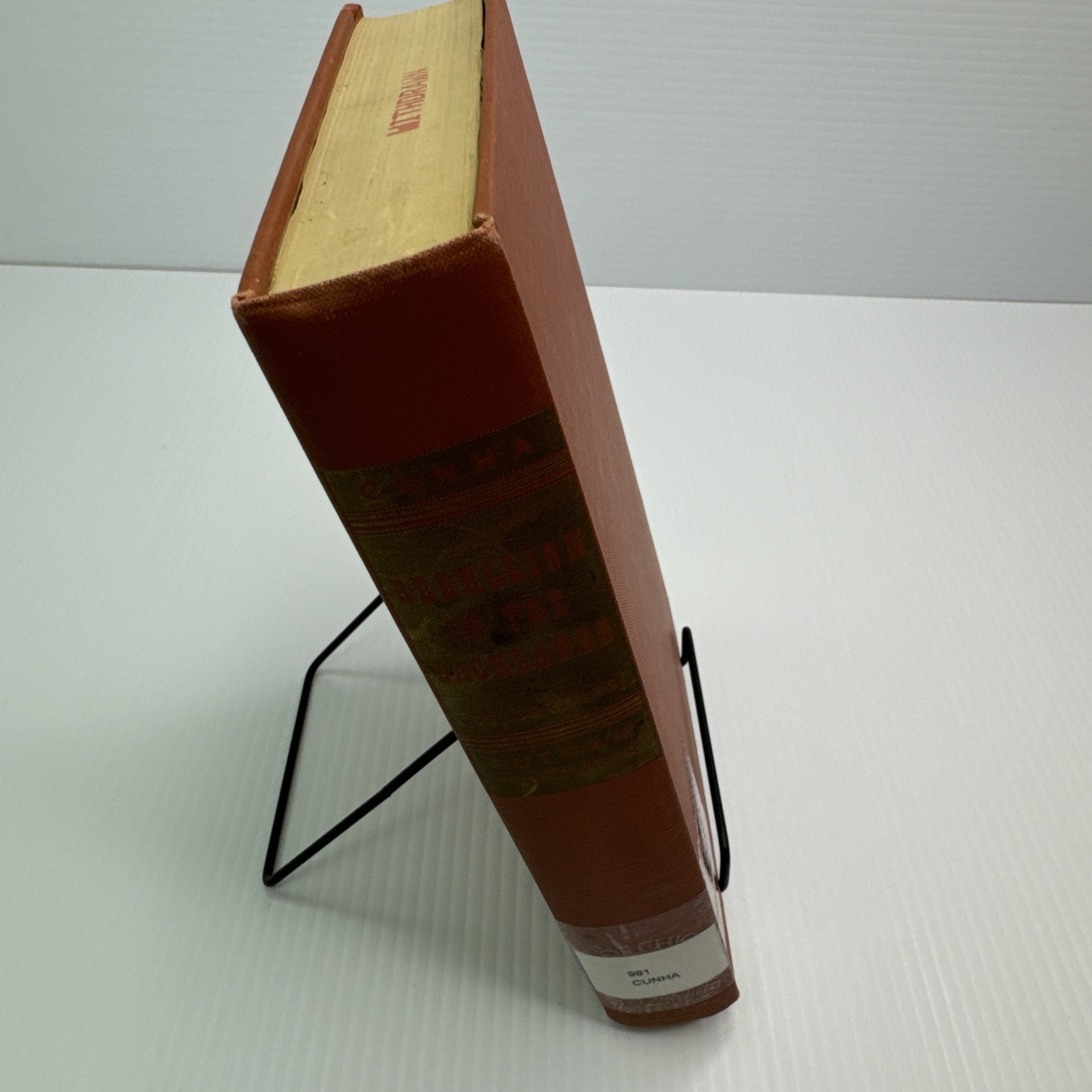 Rebellion in the Backlands Os Sertoes 1944 ExLib Oxford Press Euclides Da Cunha