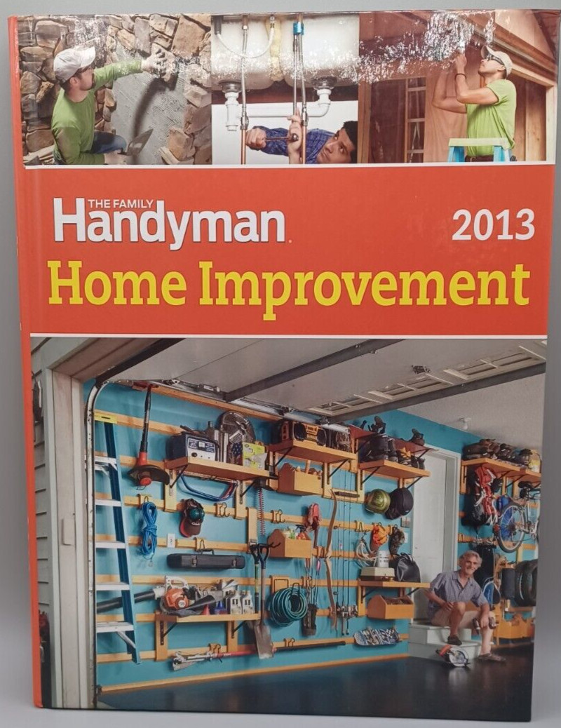 Lot of 3 Family Handyman Home Improvement Books HC 2010 2011 2013 188 Pages