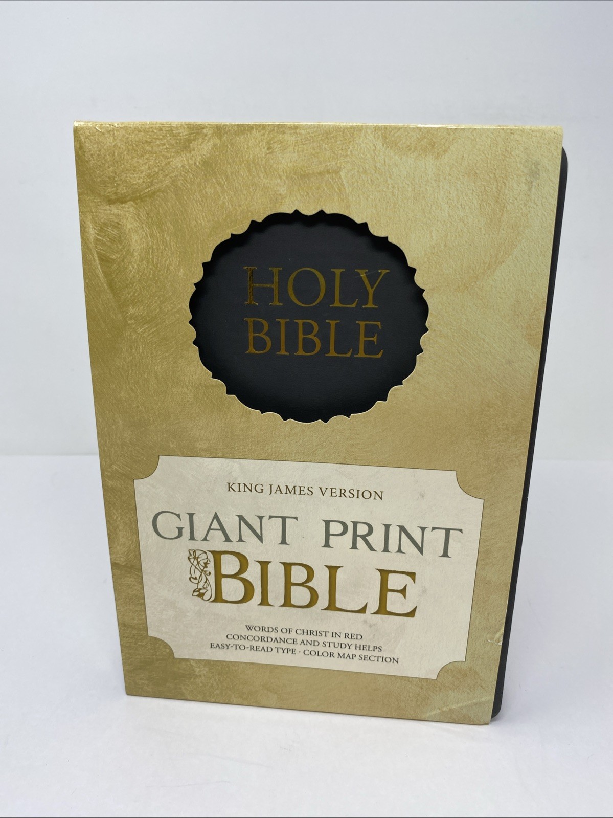 KJV Giant Print Bible (2014, Charcoal Simulated Leather) – TGS International