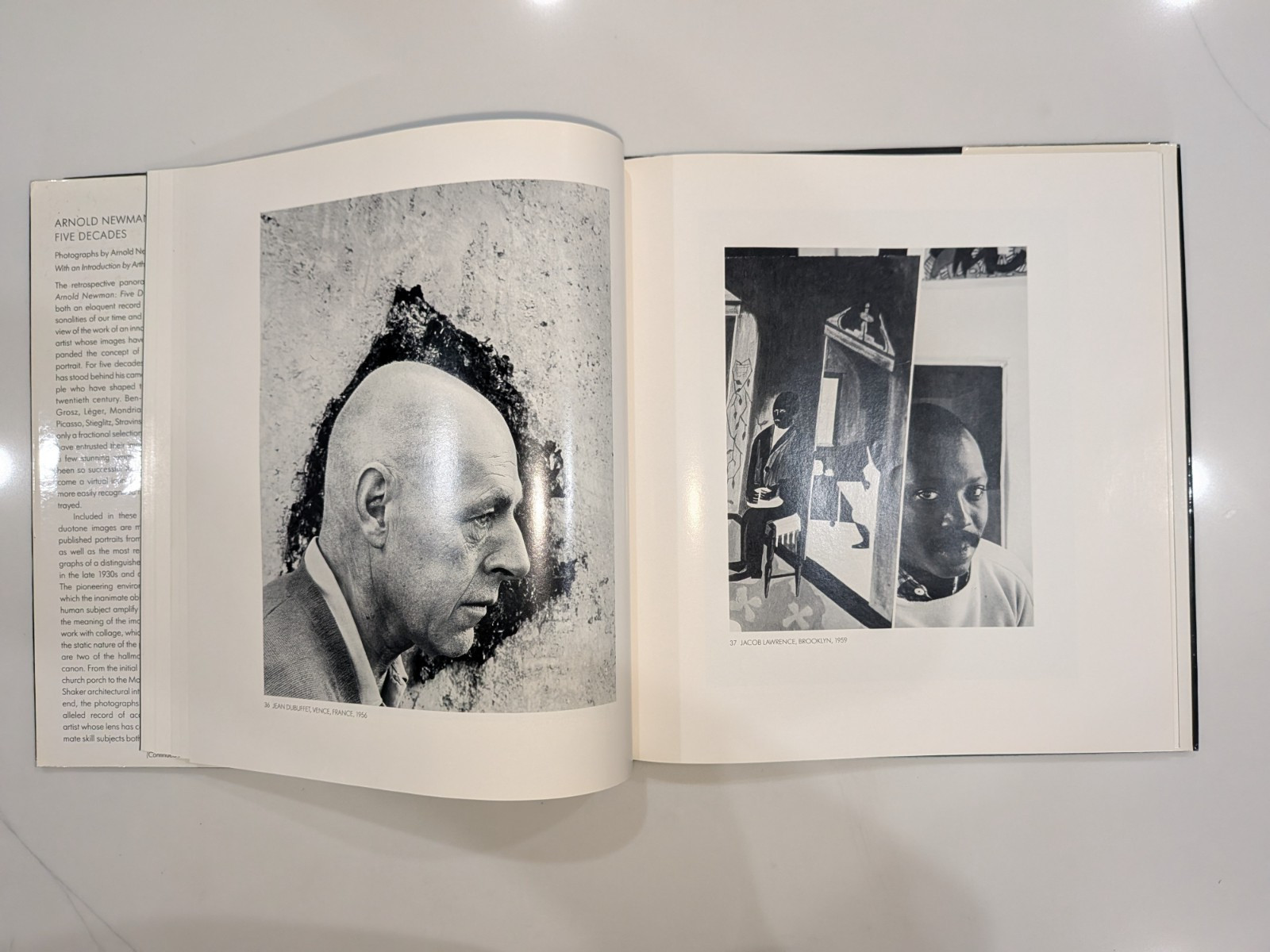 Arnold Newman: Five Decades – 1986 1st Ed – HBJ – Photography / Art / Portraits