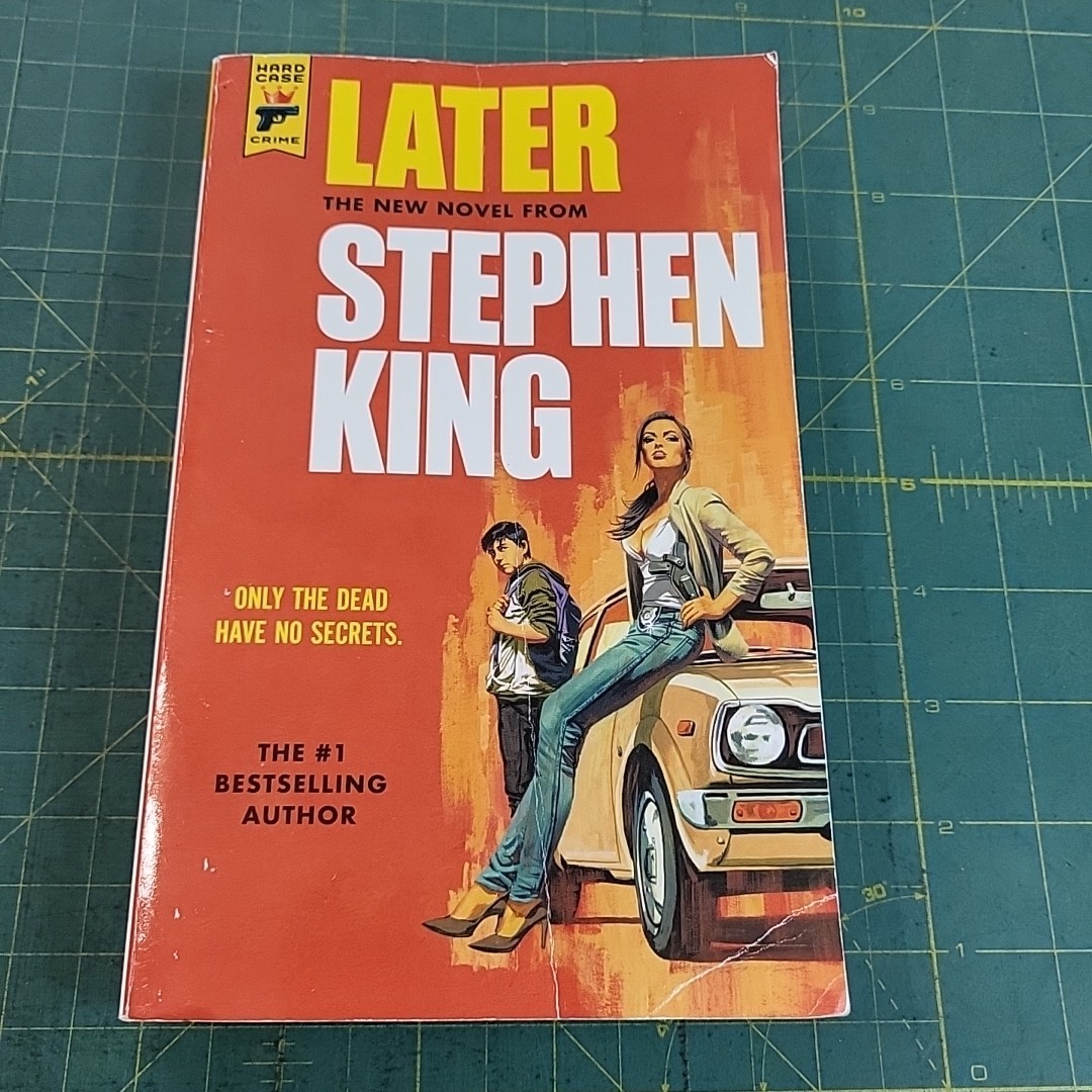 Stephen King Later Paperback Book 2021 Hard Case Crime Edition
