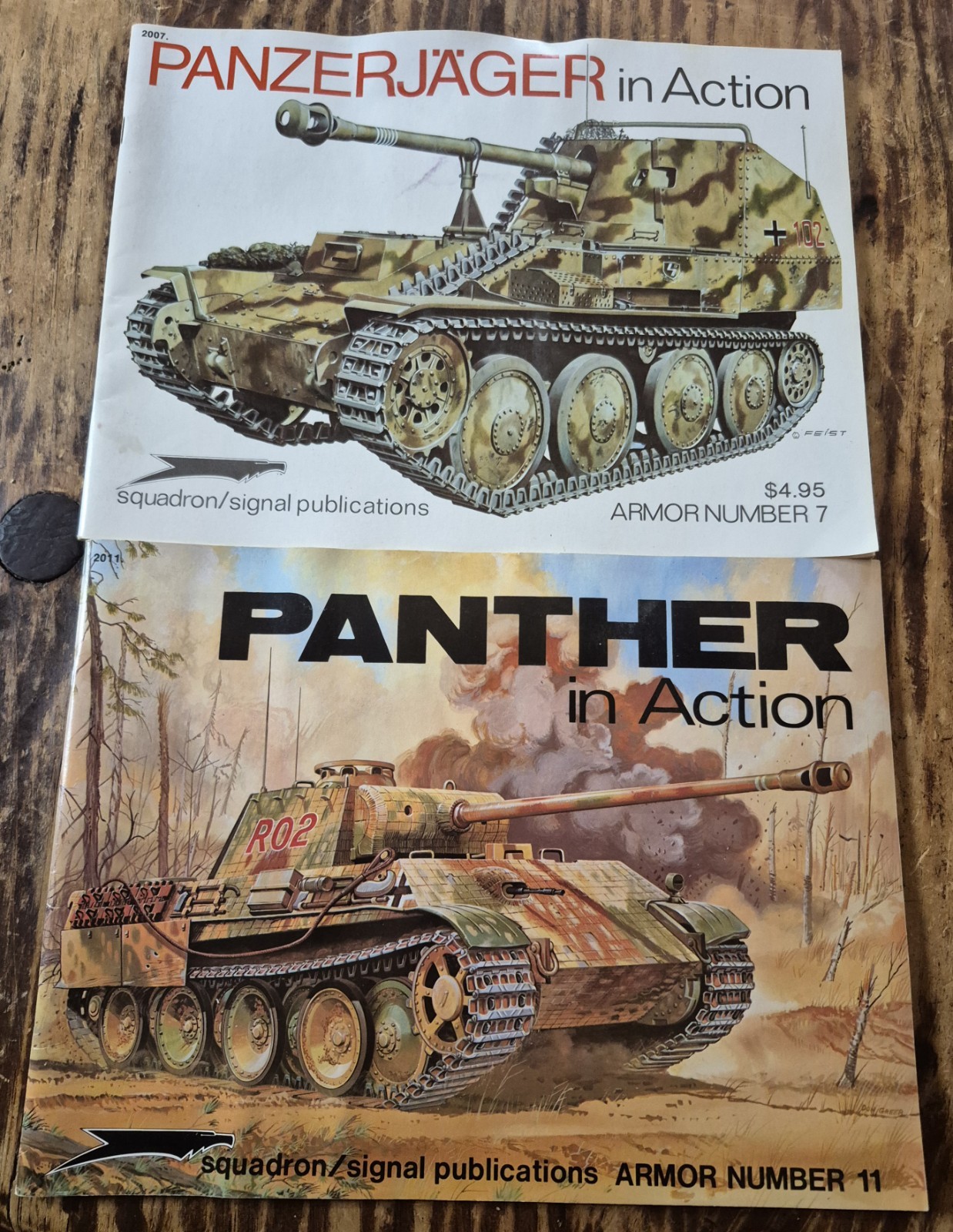 Lot Of 14 Squadron /Signal Publications German Aircraft, Tanks, U Boats
