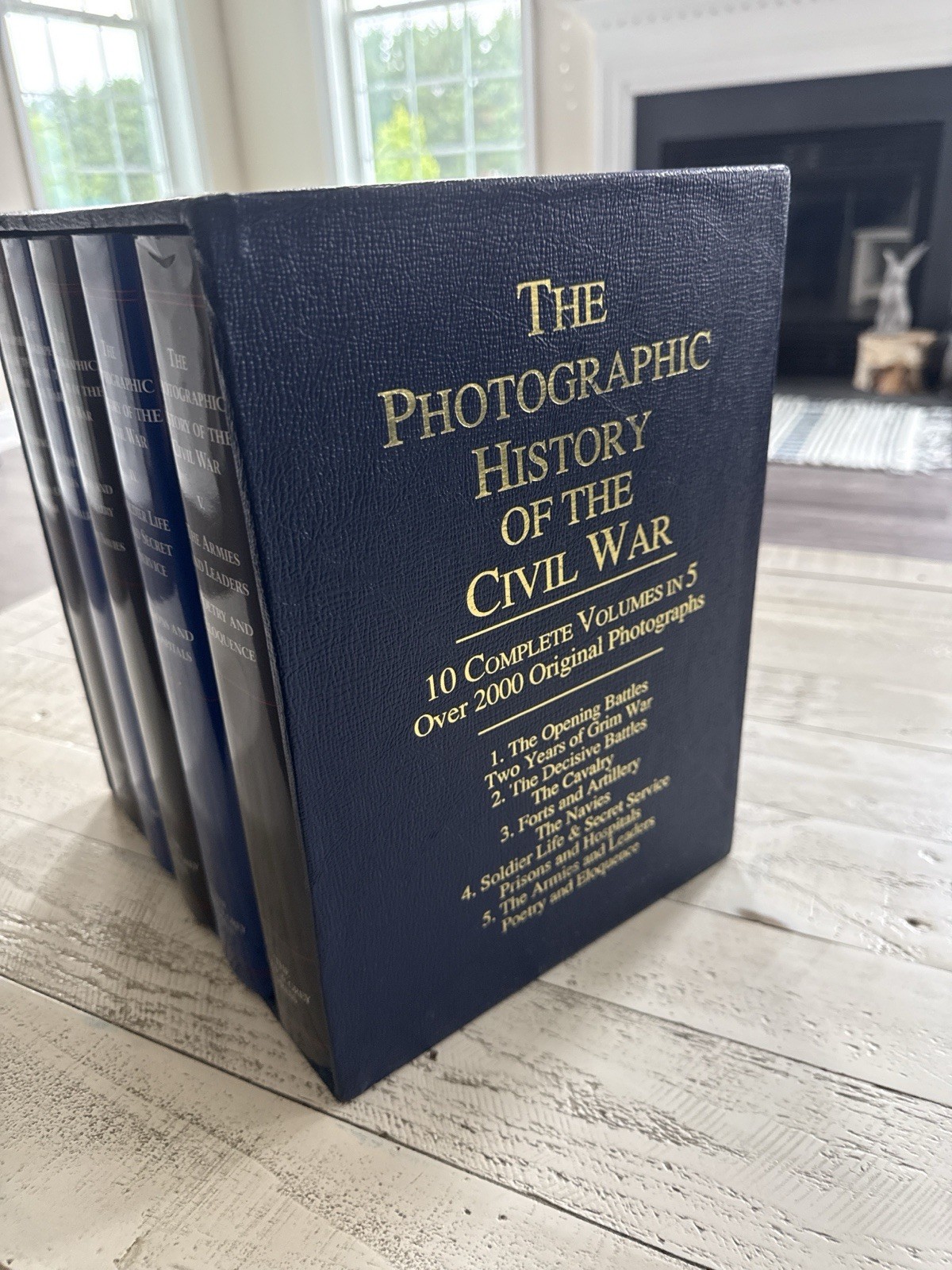 The Photographic History of the Civil War 5 Volume HC DJ Box Set Illustrated