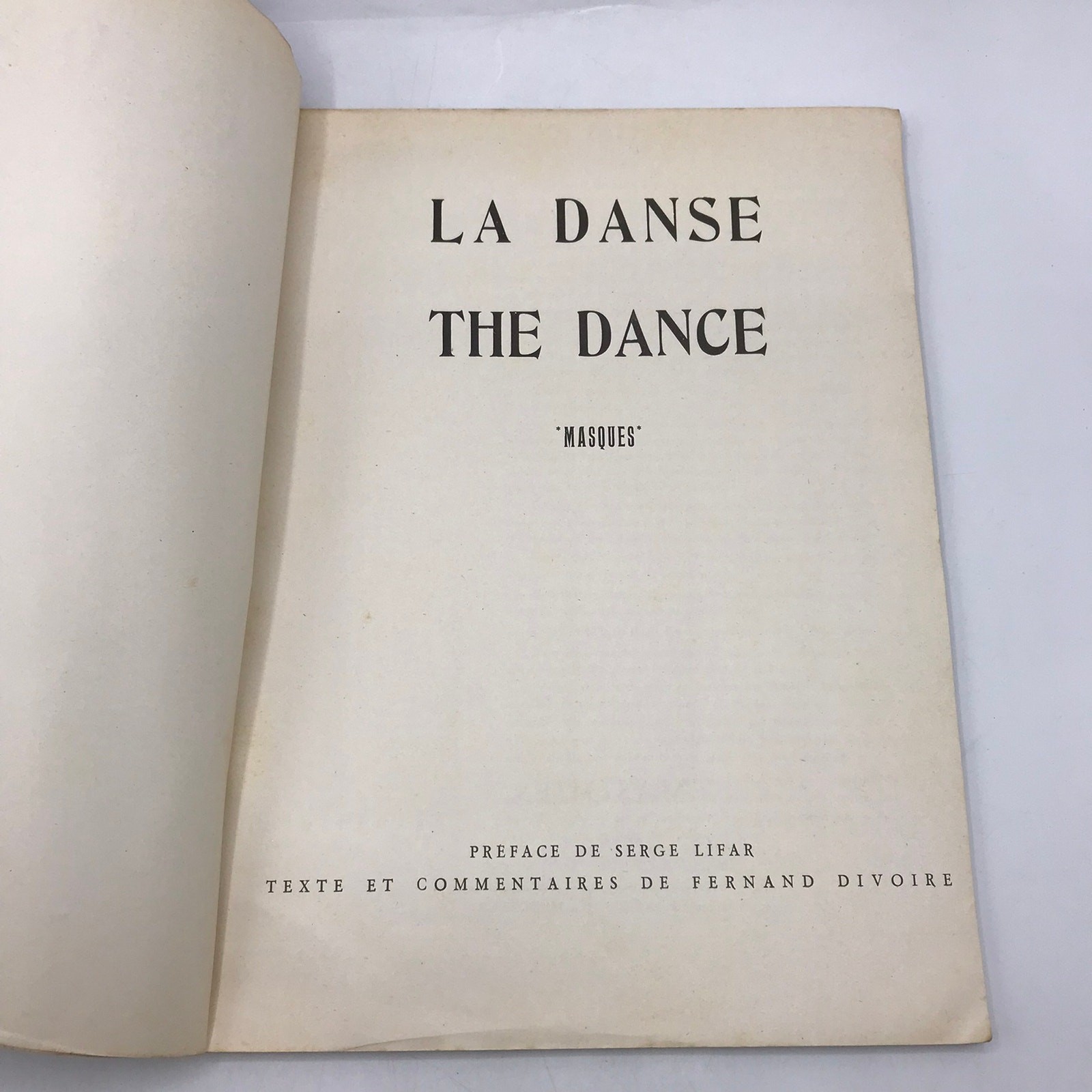La Danse The Dance Masques No 9 Fernand Divoire Photography Performing Arts 1948