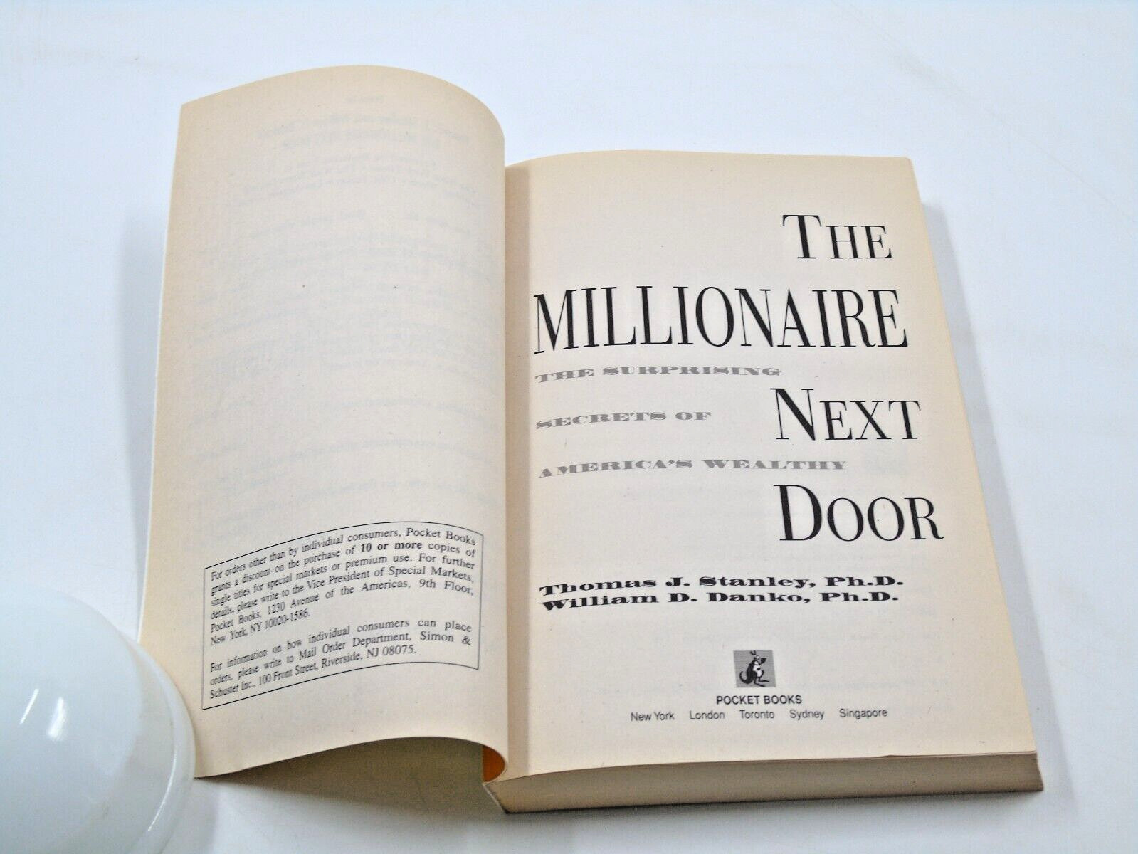 The Millionaire Next Door By Thomas J. Stanley Ph.D. And William D. Danko Ph.D.