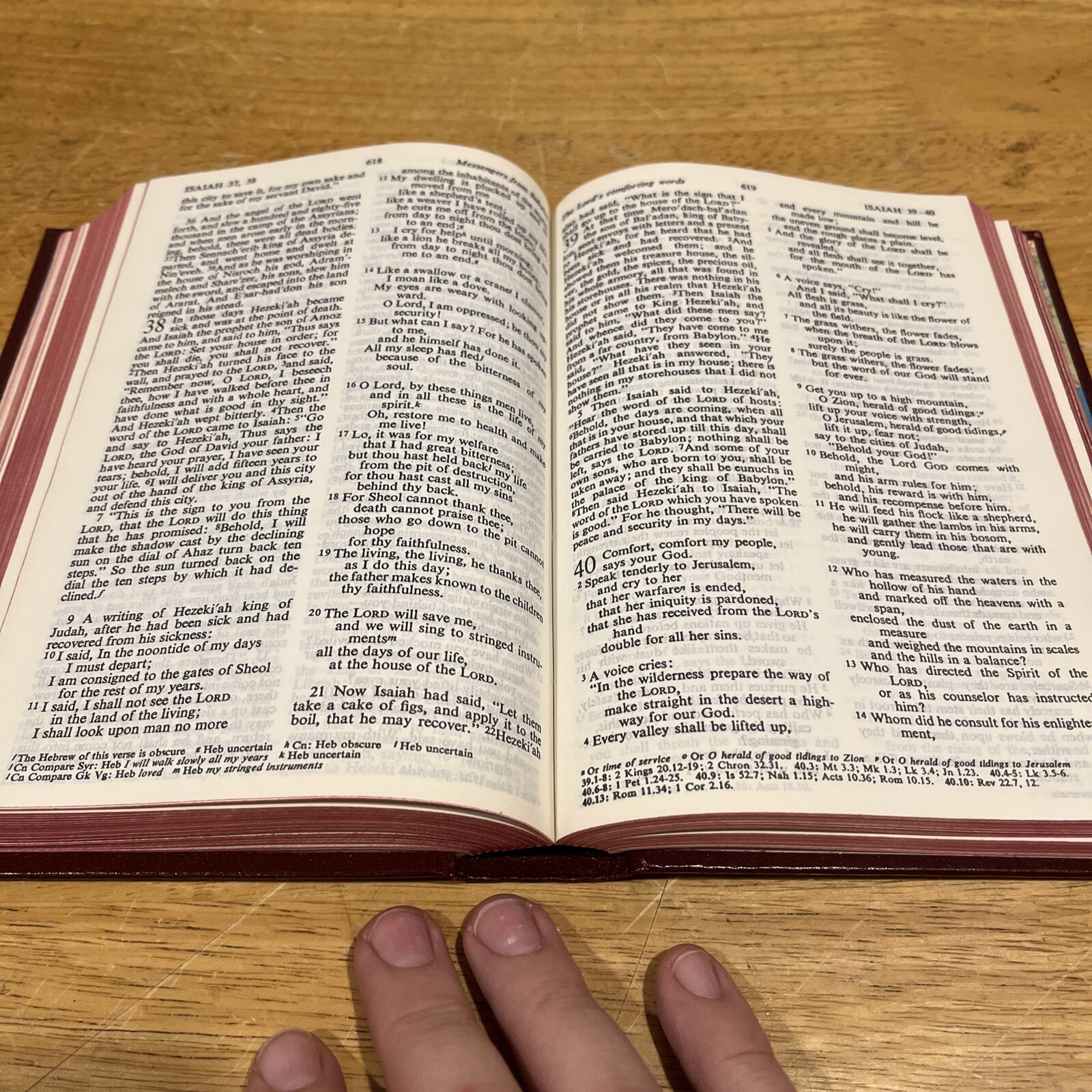 The Holy Bible- American Bible Society HC 1980 Revised Standard Edition, FC Maps