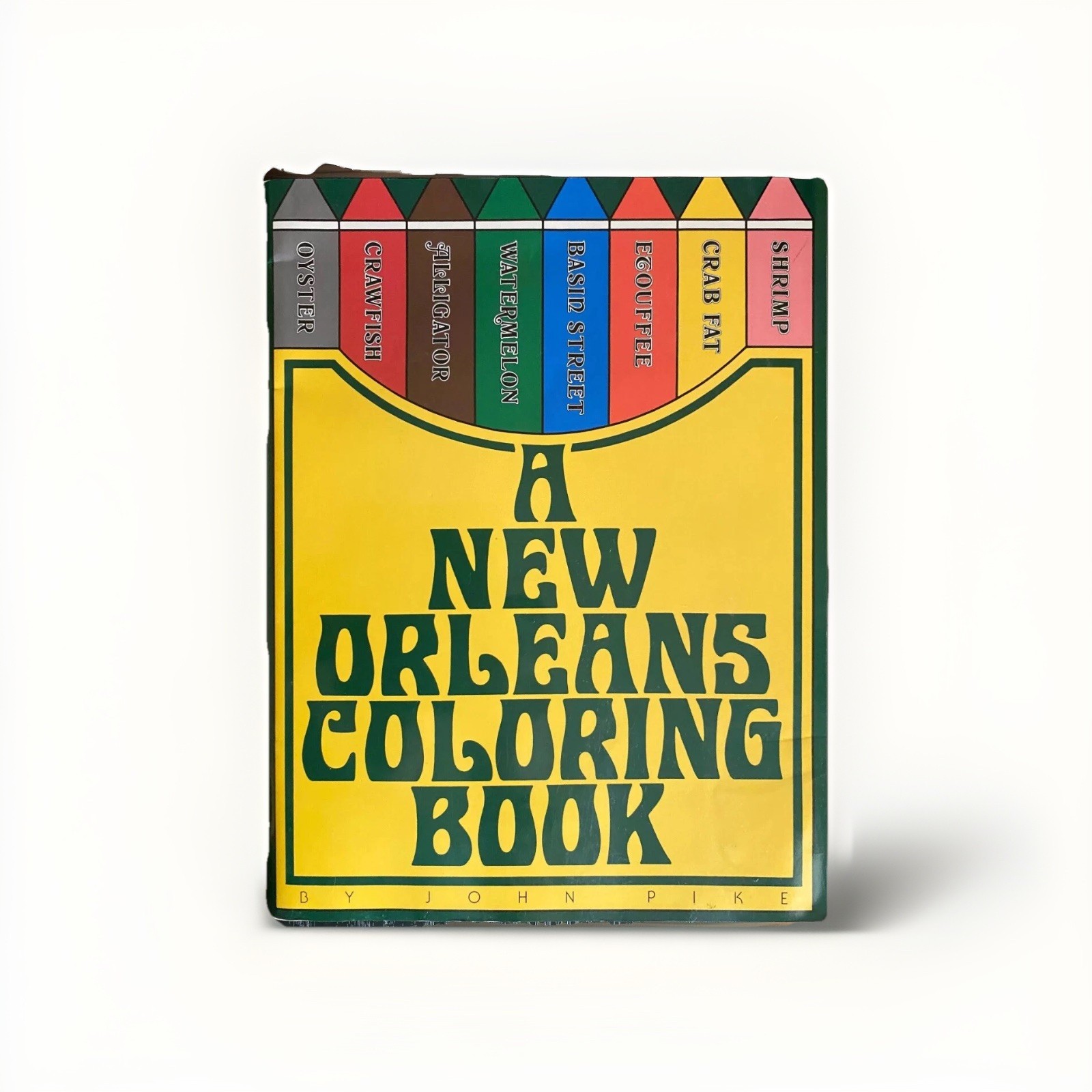 Vintage 1984 New Orleans Louisiana Coloring Book 24 Pages New Orleans Author