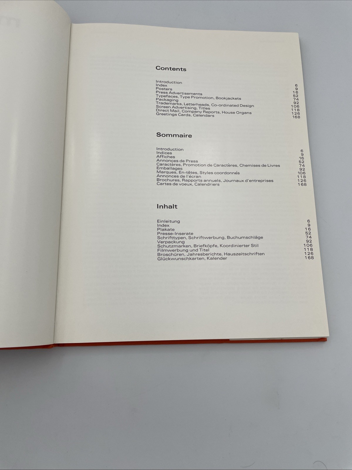 Vintage Modern Publicity 1972/73 No. 42 (Hardcover) Felix Gluck G7