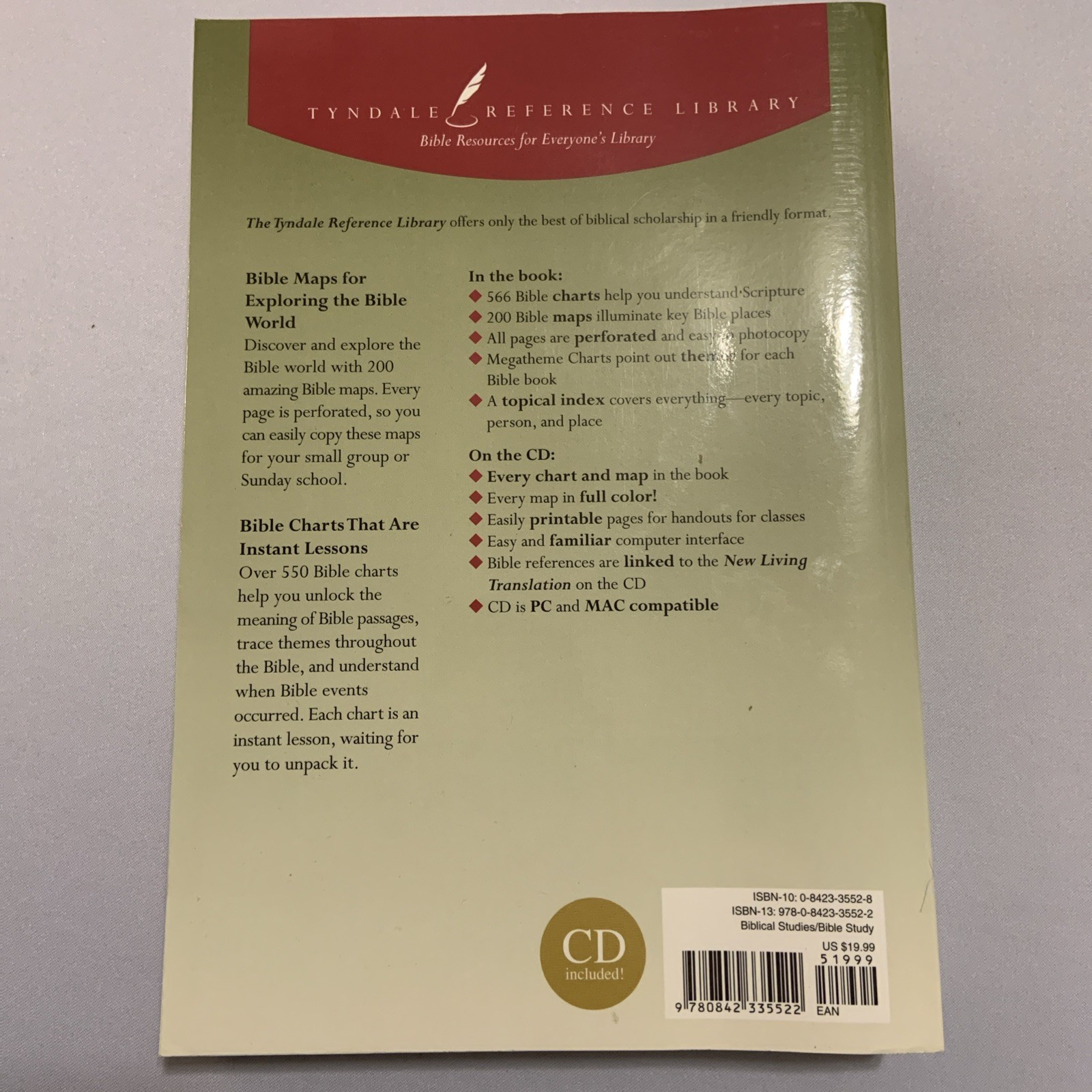 Tyndale Handbook of Bible Charts and Maps by Linda K. Taylor and Neil S. Wilson