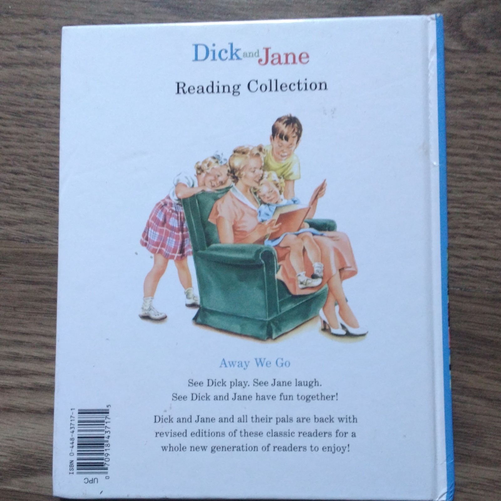 Dick and Jane Reading Collection Vol 7 Away We Go Hardcover Grosset 2004