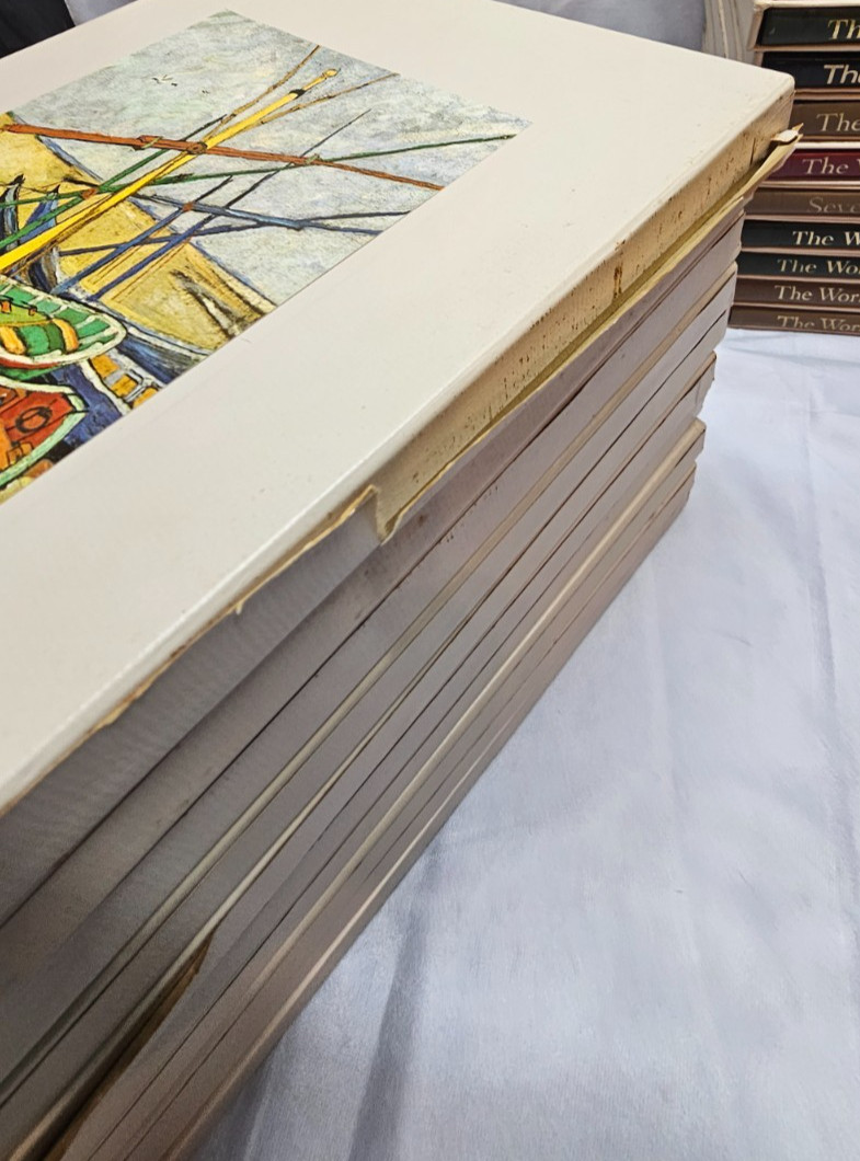 1967 Complete Set of 28 Time Life Library of Art Hardcovers w/Slip Covers-USED