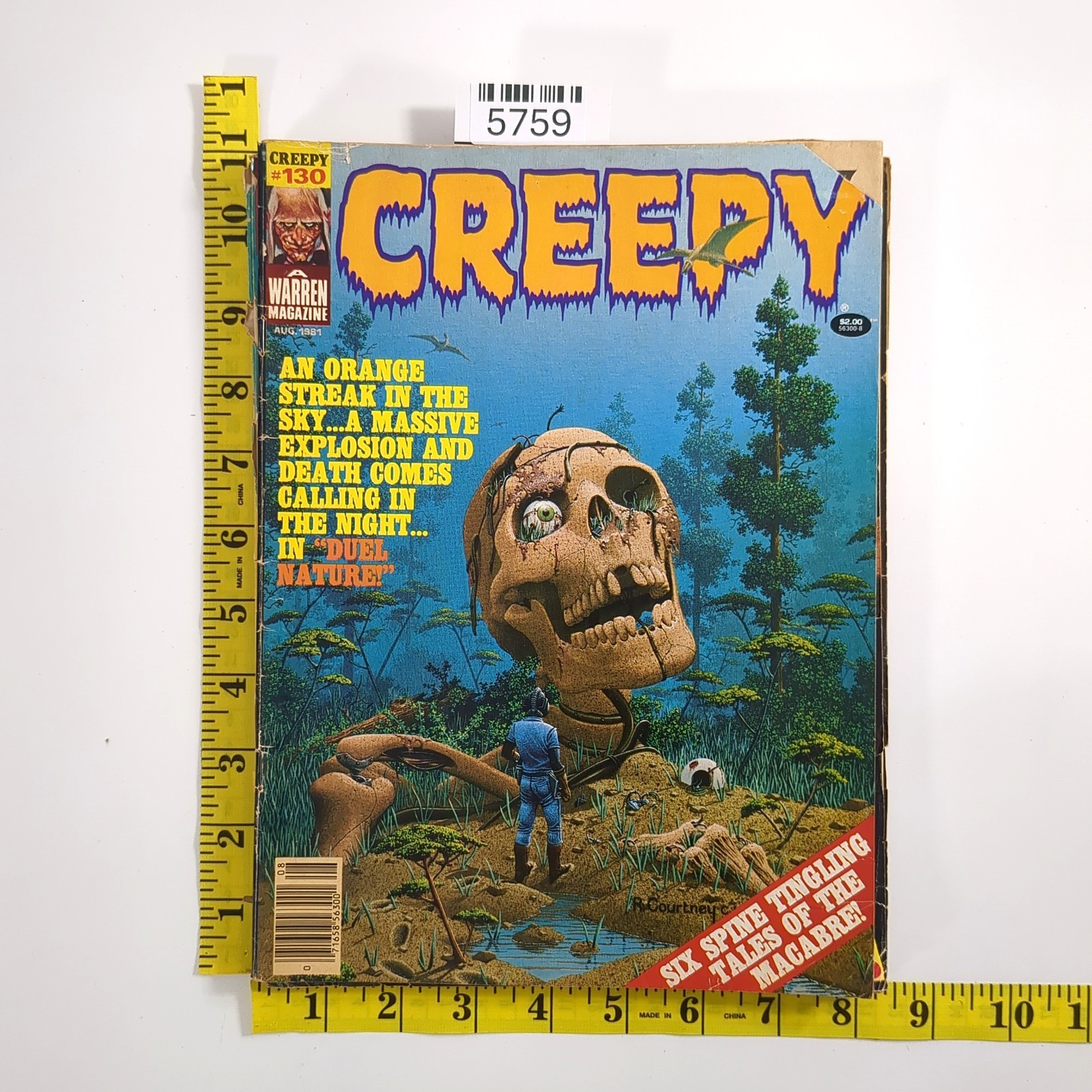 Creepy Magazine Lot 42 50 130 Warren Horror Comics 1971 1973 1981