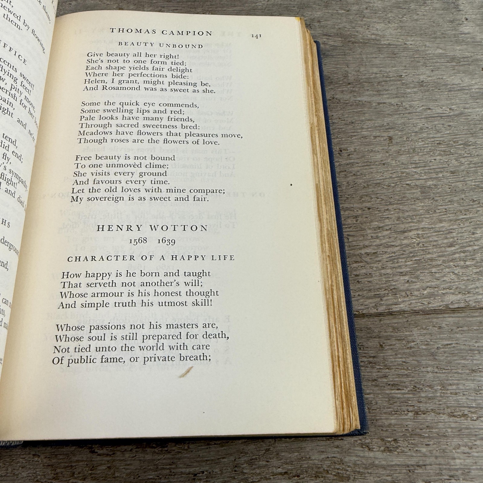 Vintage 1932 Book of Living Verse Louis Untermeyer Harcourt Brace Poetry HC