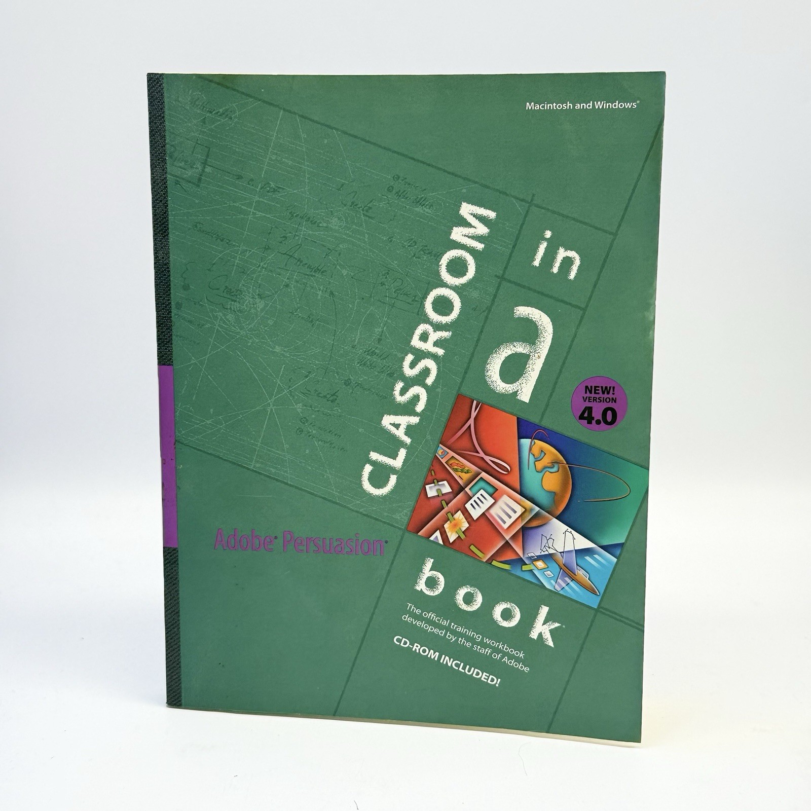 Vintage Adobe Classroom in a Book 1997 Lot After Effects 3.1 & Persuasion 4.0