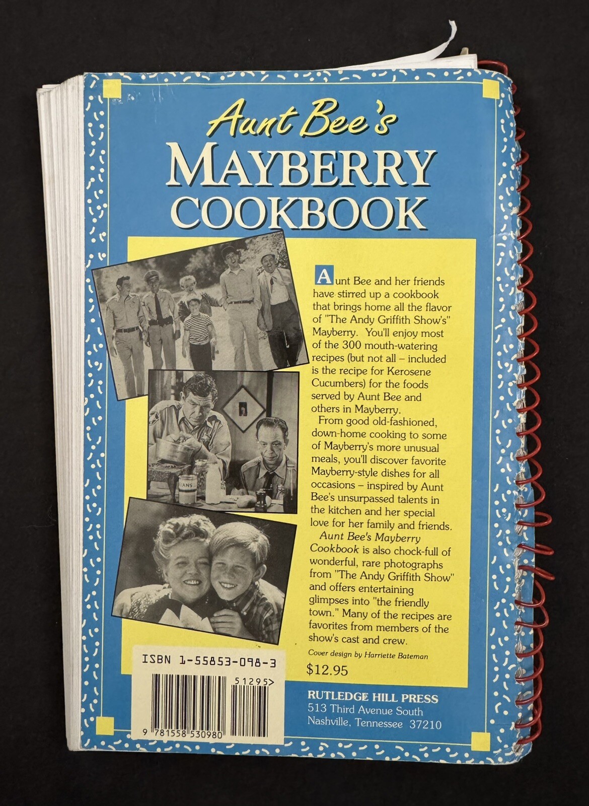 Aunt Bee’s Mayberry Cookbook by Ken Beck & Jim Clark (1991)