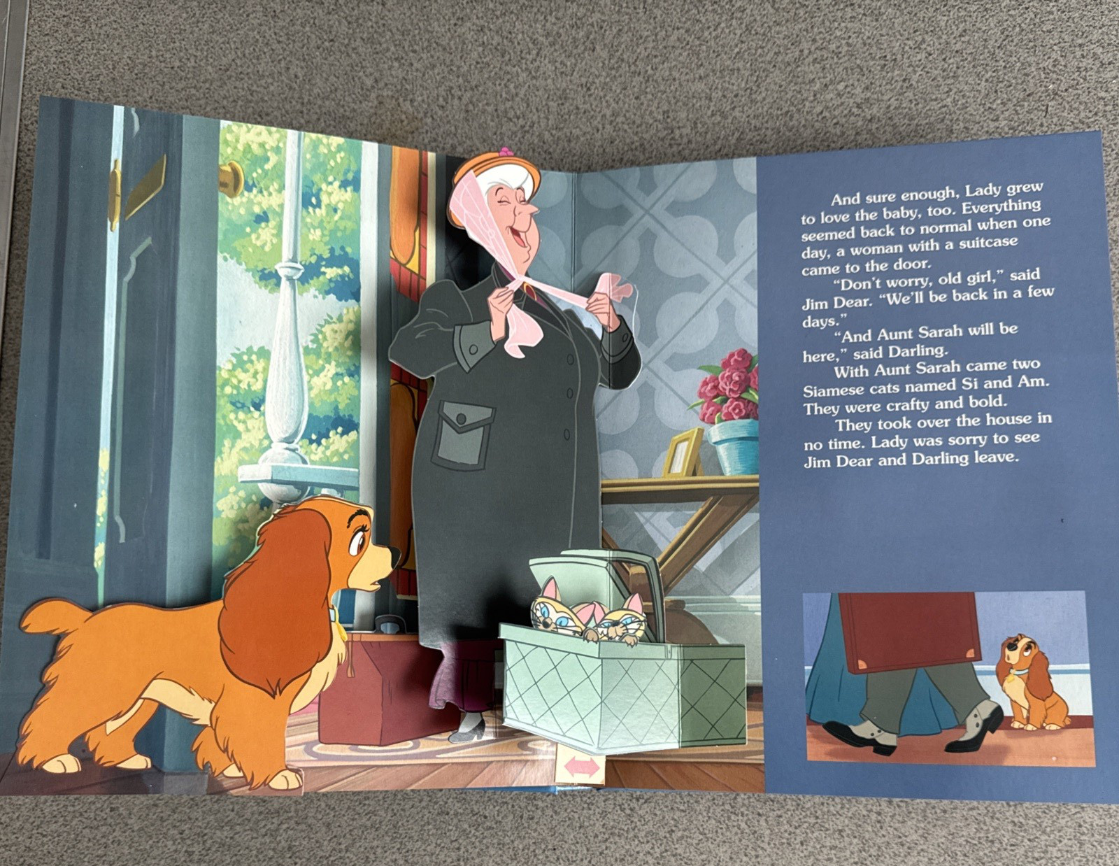 Lady and the Tramp Pop-Up Storybook -Walt Disney – Bendon Publishing Inter 2006
