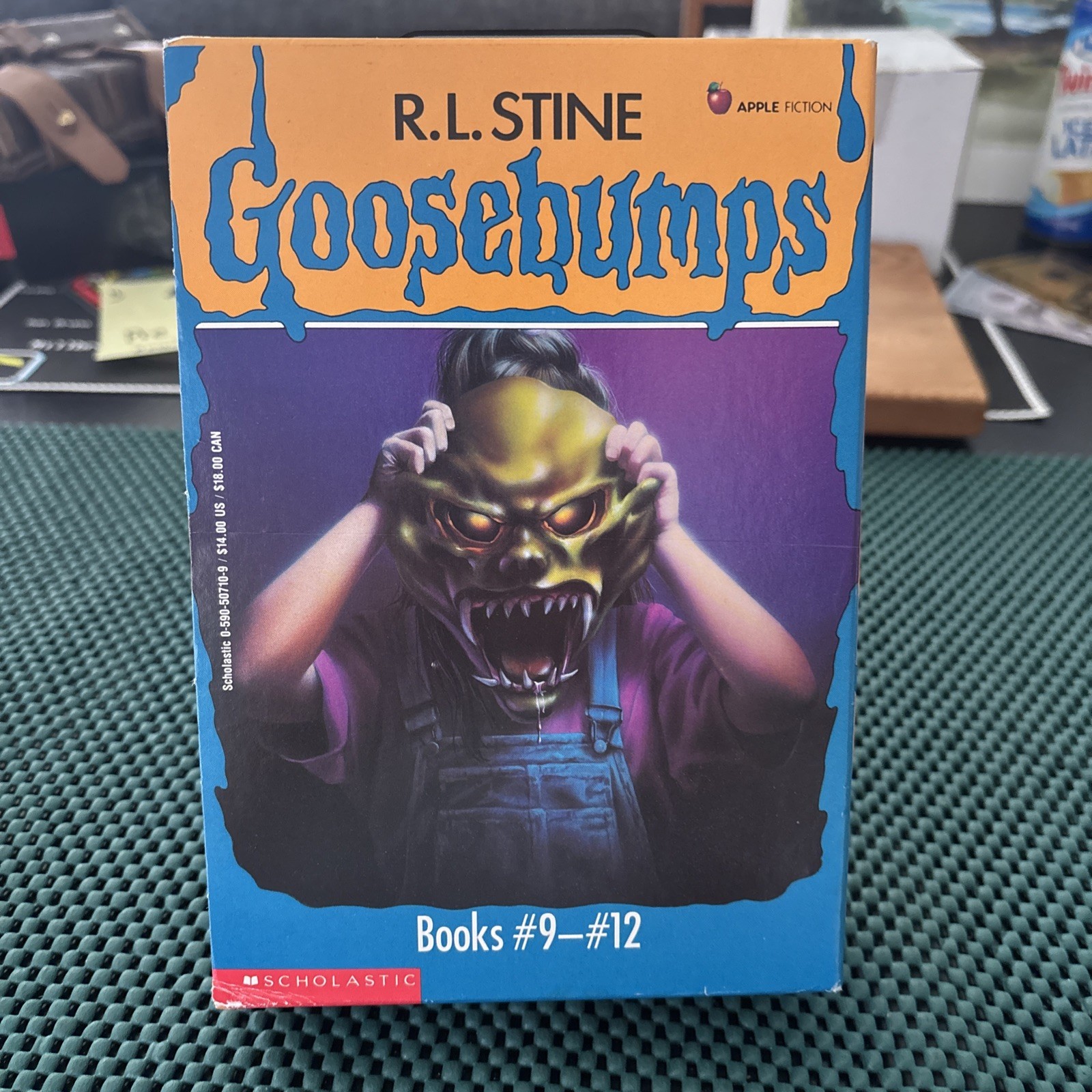 Vtg. Goosebumps Book #9 – #12 Book Sleeve Scholastic **No Books READ**